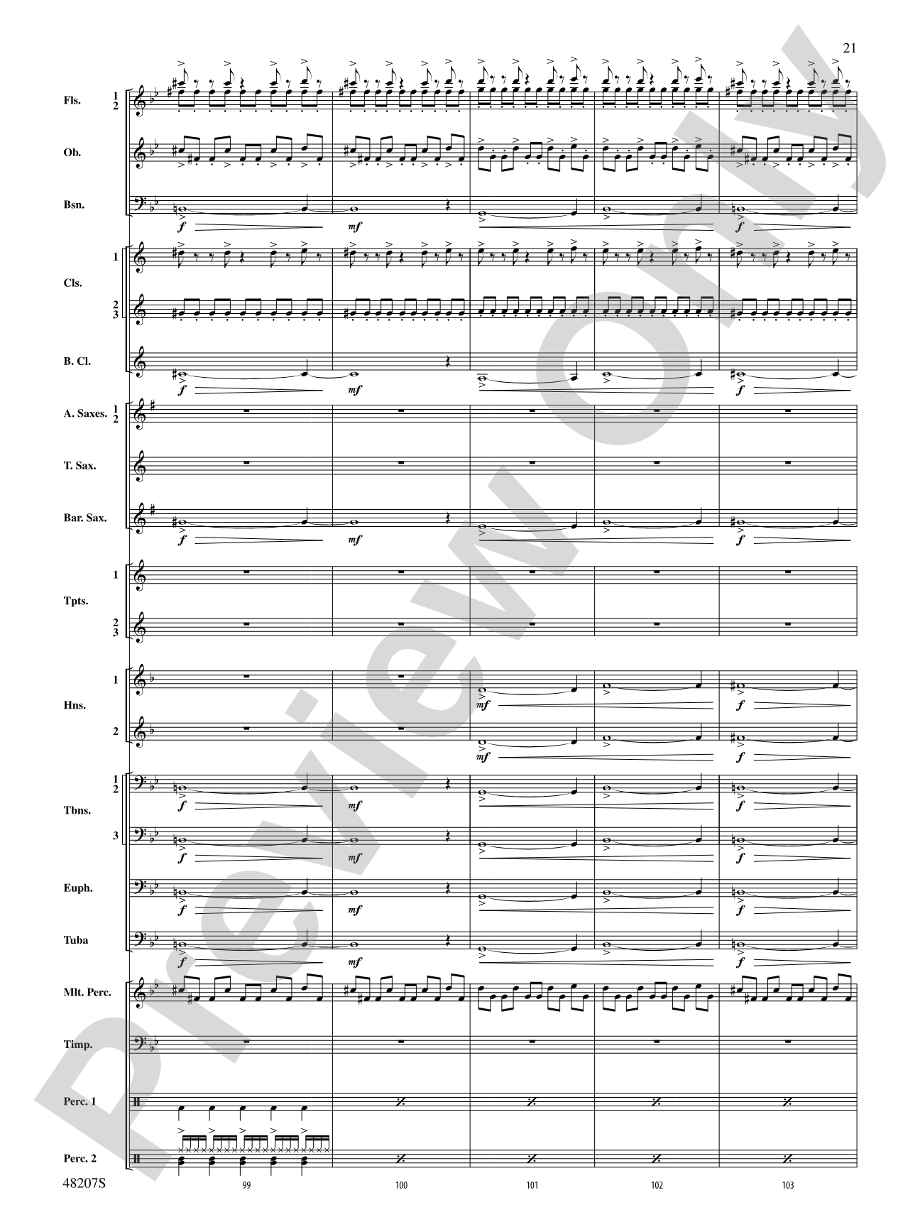 At the Movies: Haunted Nights: Concert Band Conductor Score & Parts