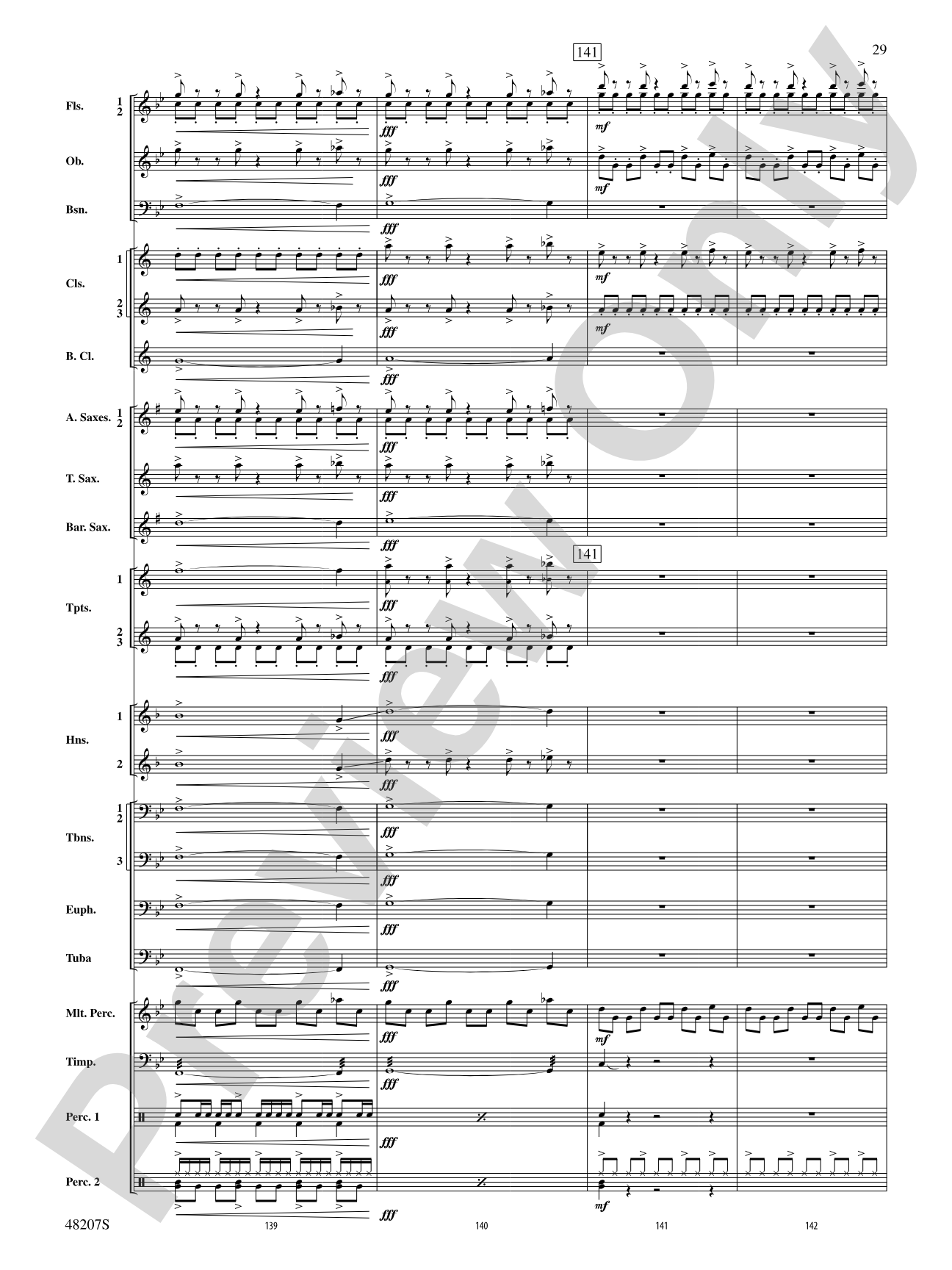 At the Movies: Haunted Nights: Concert Band Conductor Score & Parts
