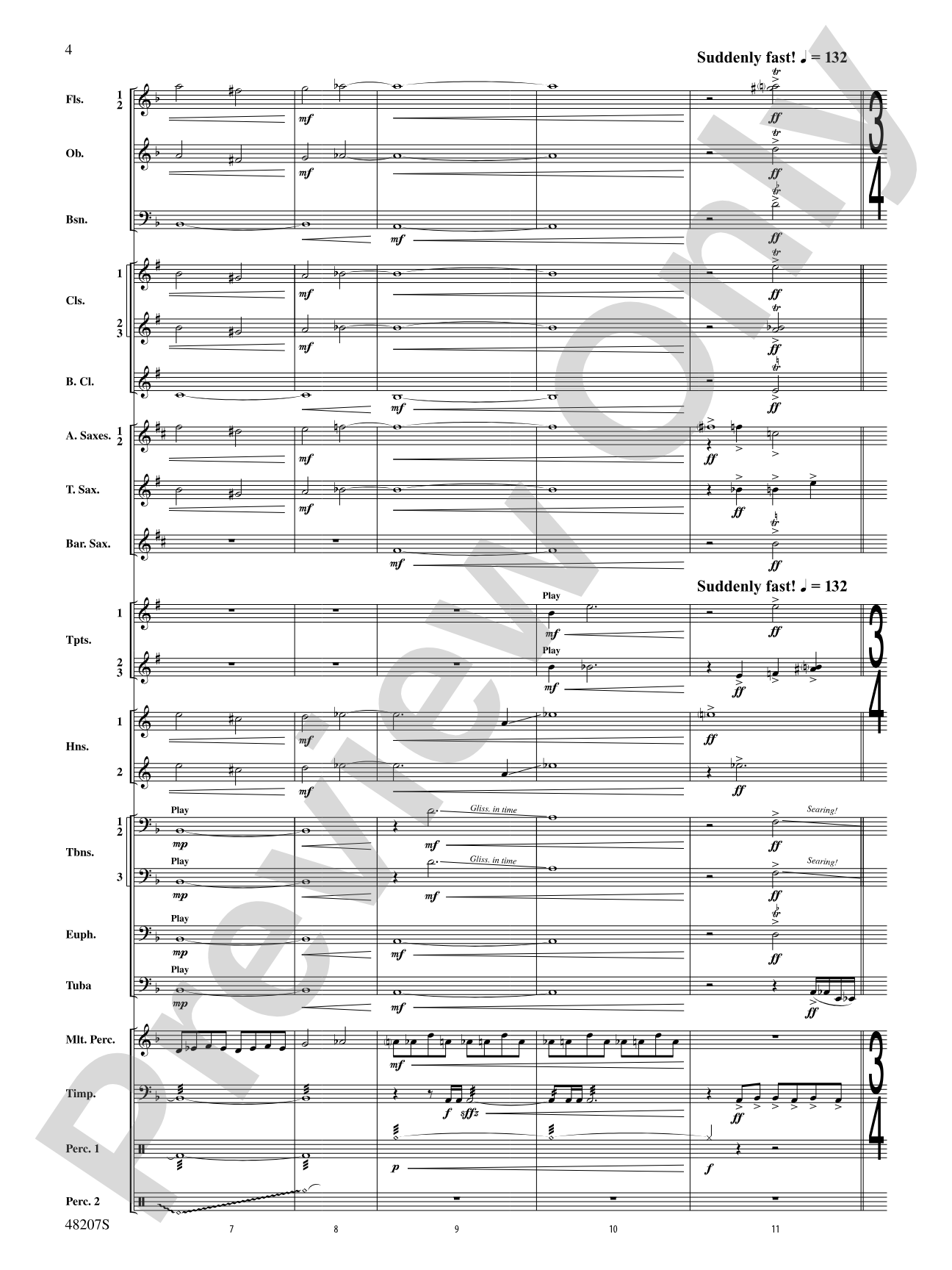 At the Movies: Haunted Nights: Concert Band Conductor Score & Parts
