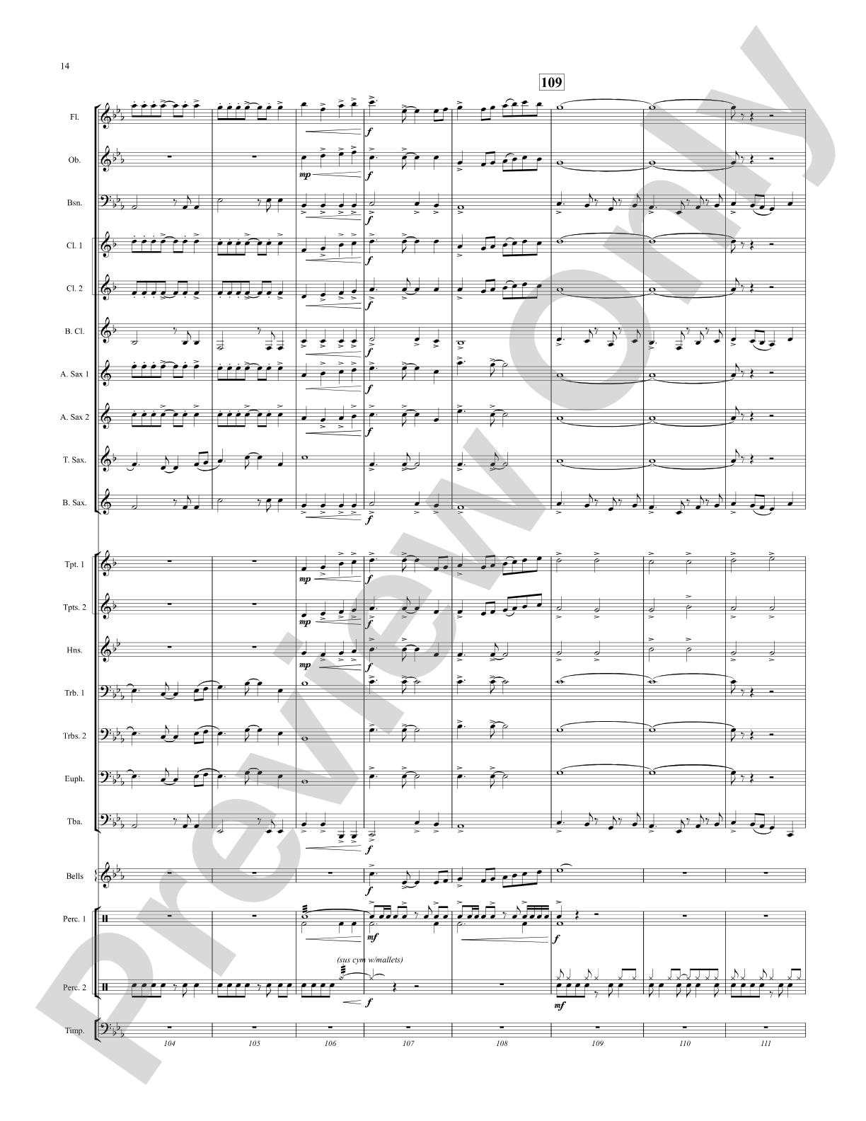By the River's Edge: Concert Band Conductor Score & Parts