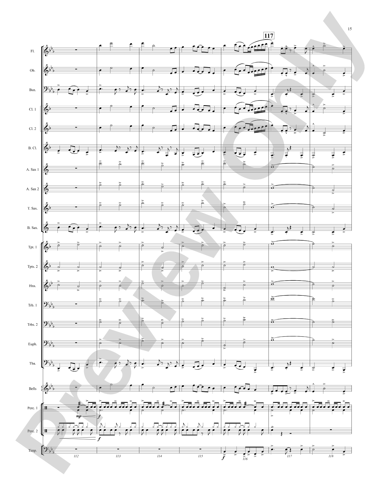 By the River's Edge: Concert Band Conductor Score & Parts