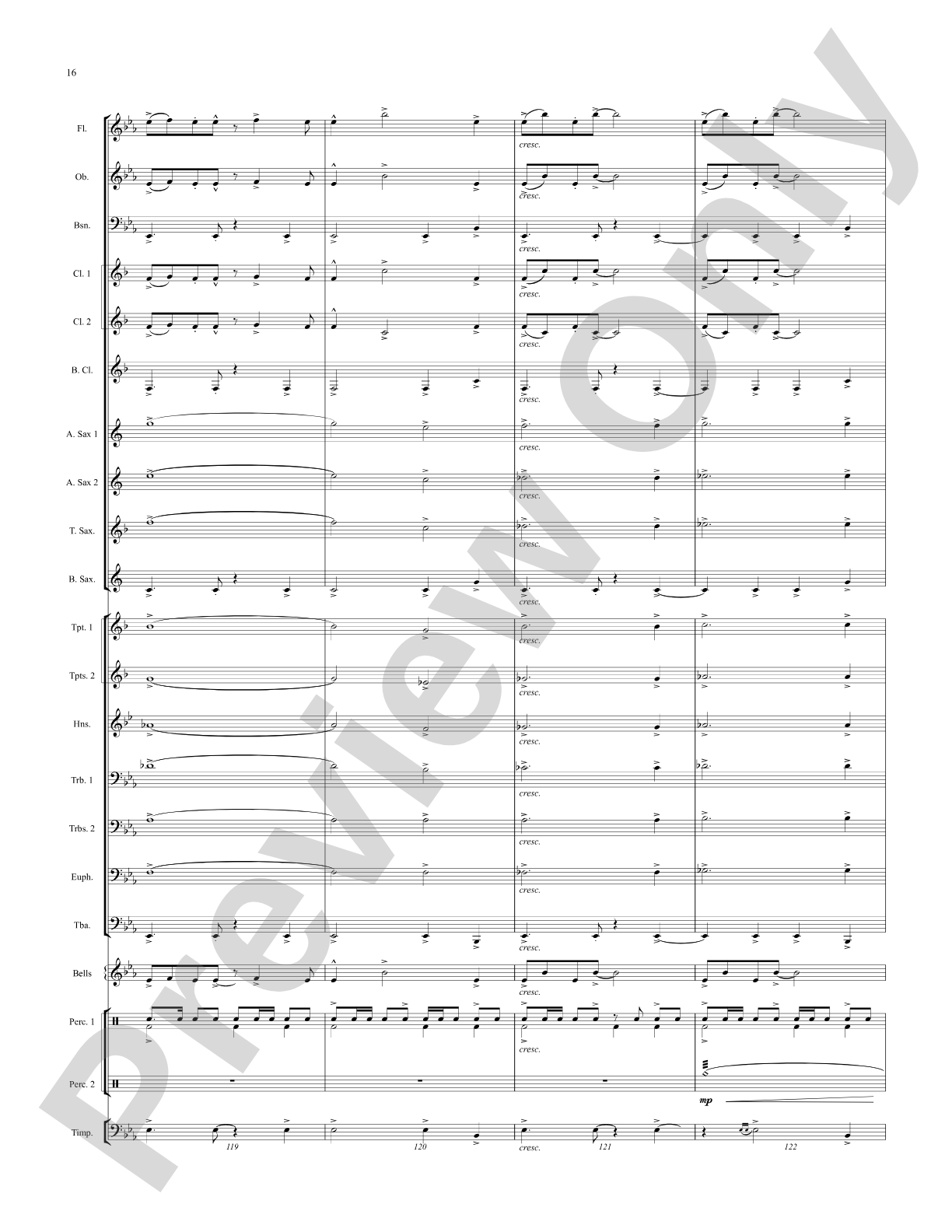 By the River's Edge: Concert Band Conductor Score & Parts