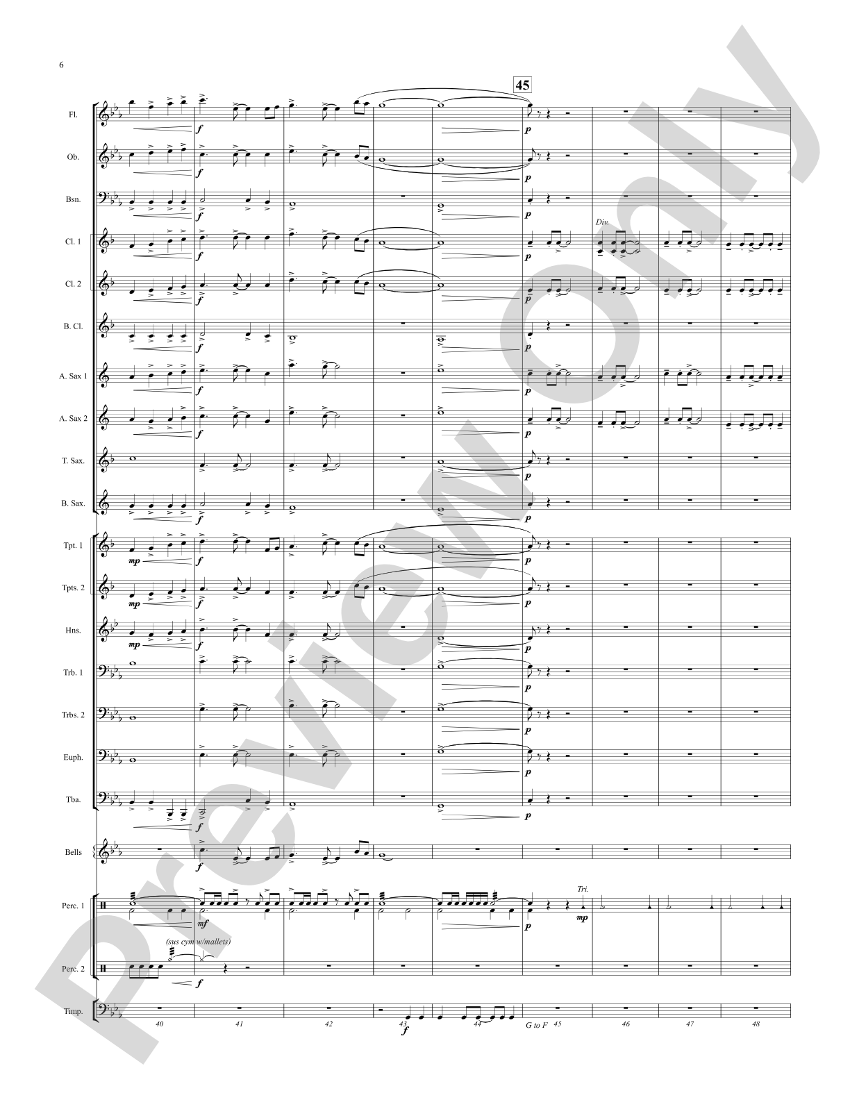 By the River's Edge: Concert Band Conductor Score & Parts