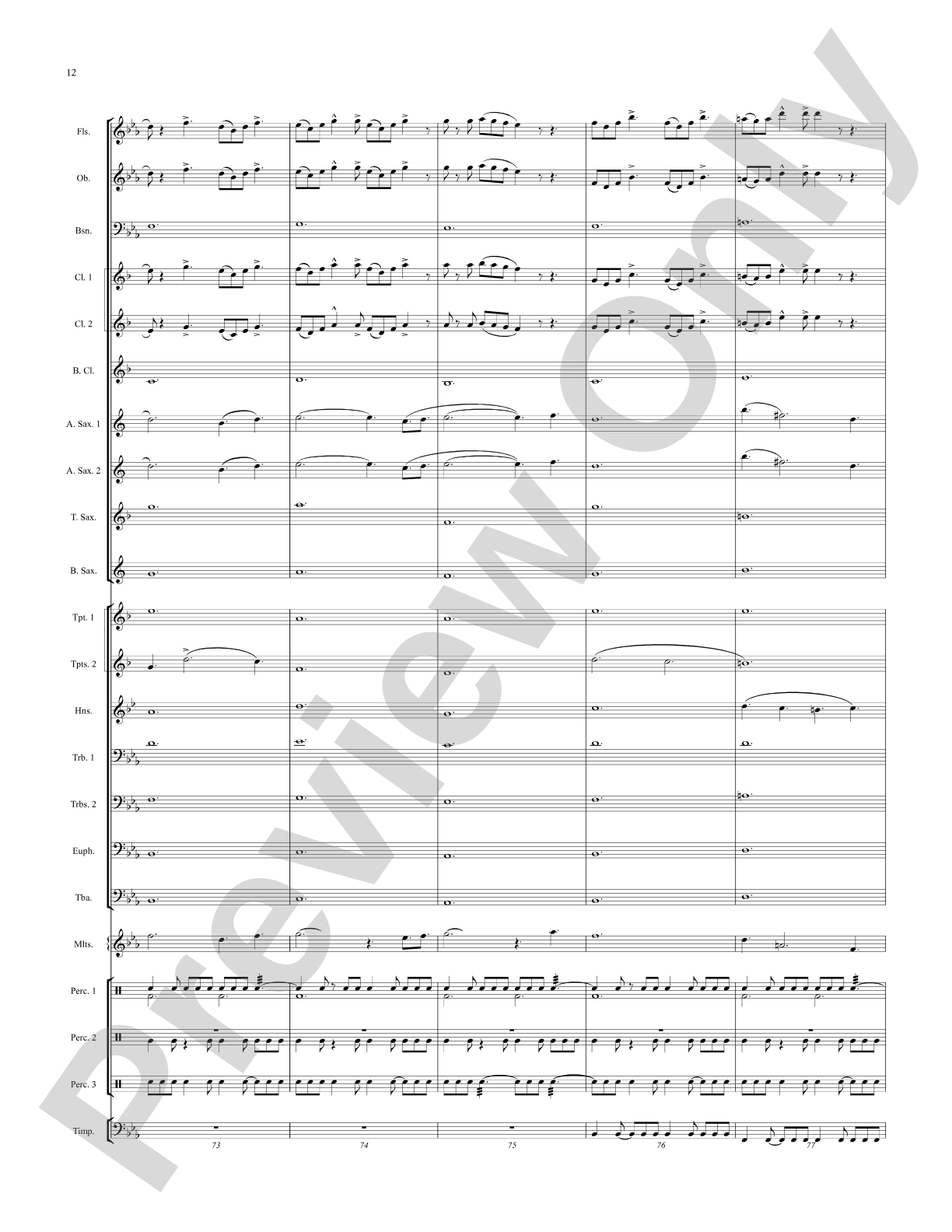 Glorious Revolution: Concert Band Conductor Score & Parts