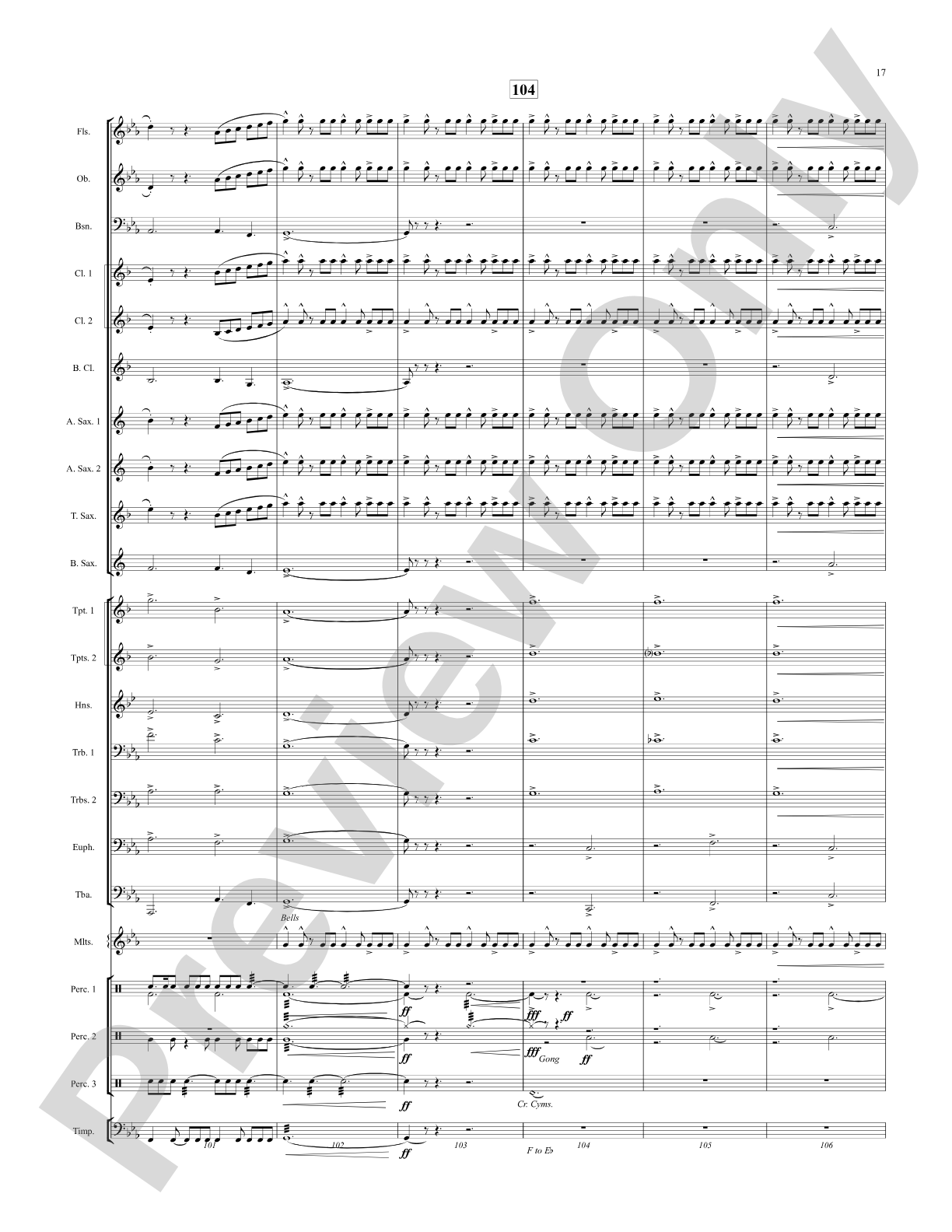 Glorious Revolution: Concert Band Conductor Score & Parts