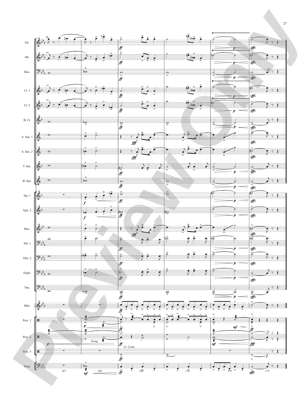 Glorious Revolution: Concert Band Conductor Score & Parts