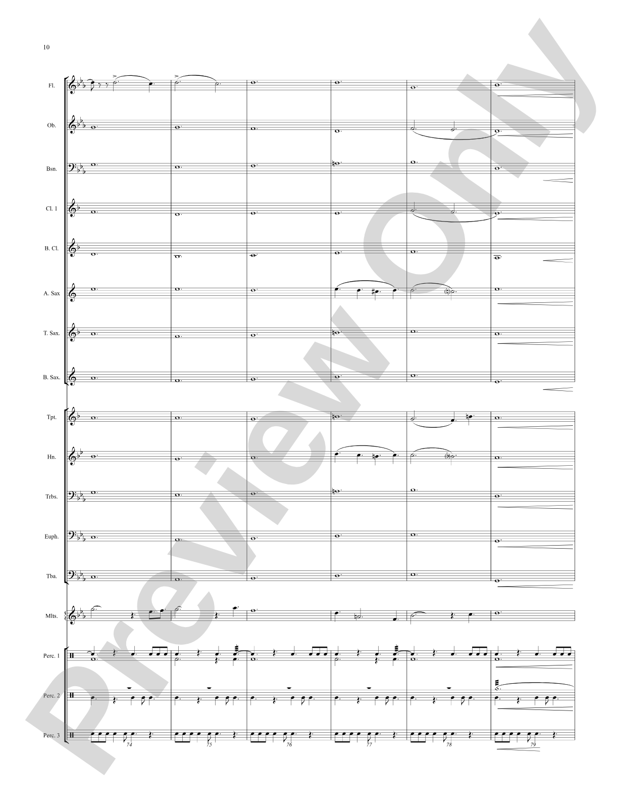 Glorious Revolution: Concert Band Conductor Score & Parts