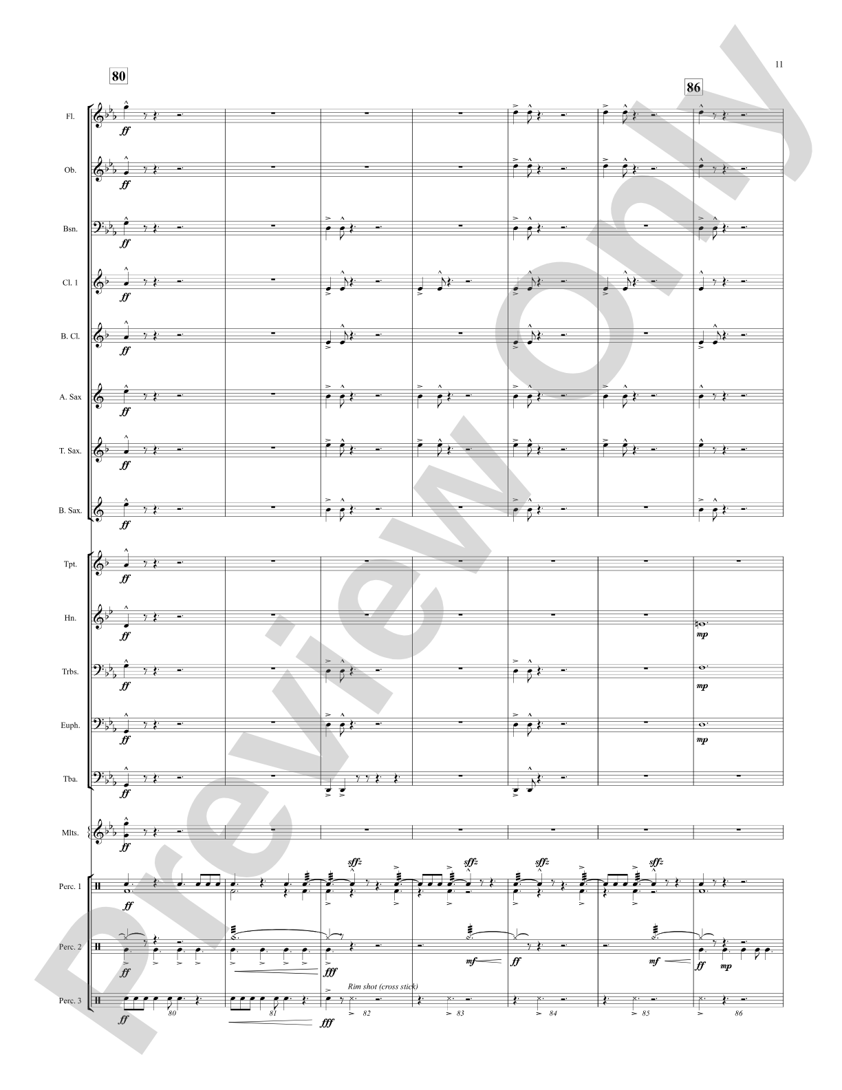 Glorious Revolution: Concert Band Conductor Score & Parts