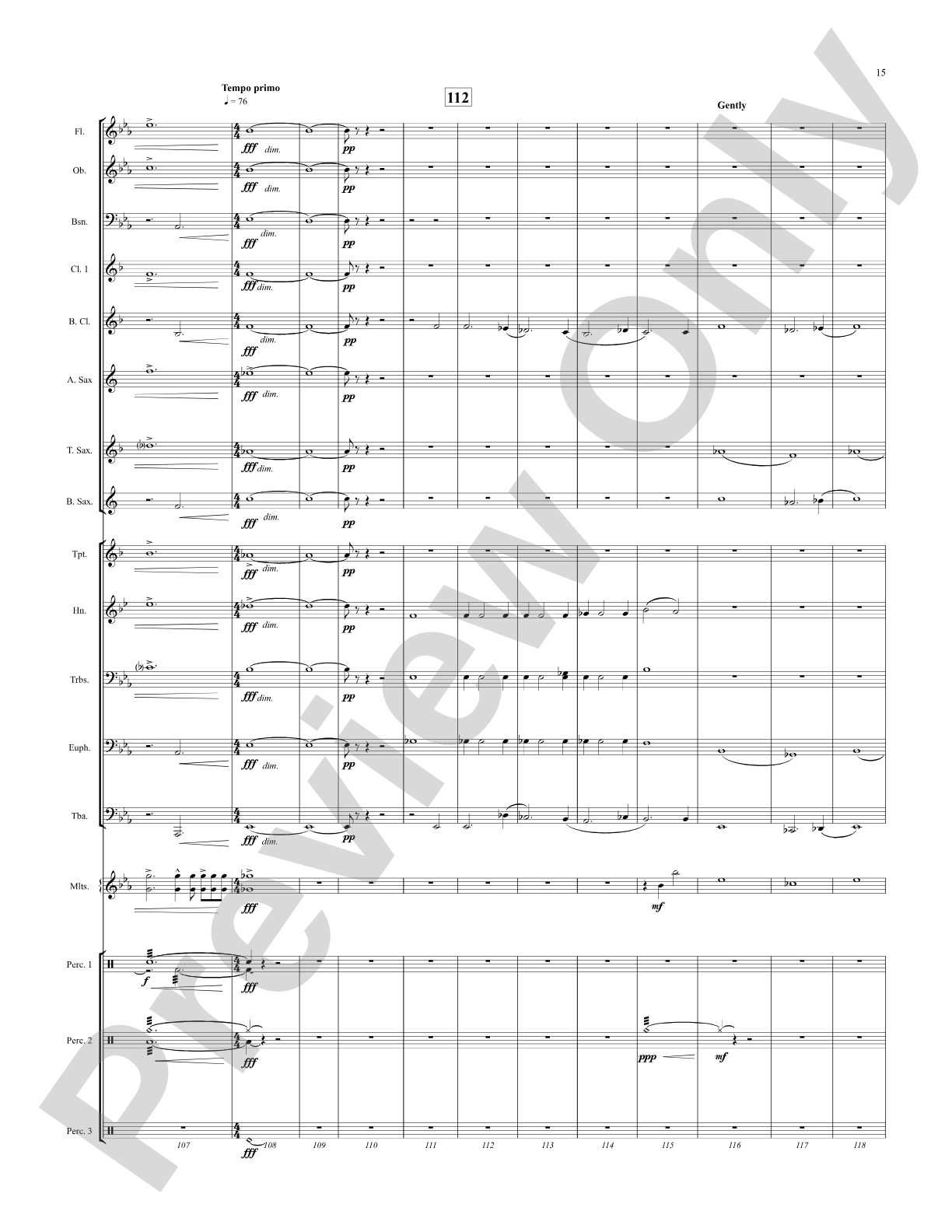 Glorious Revolution: Concert Band Conductor Score & Parts