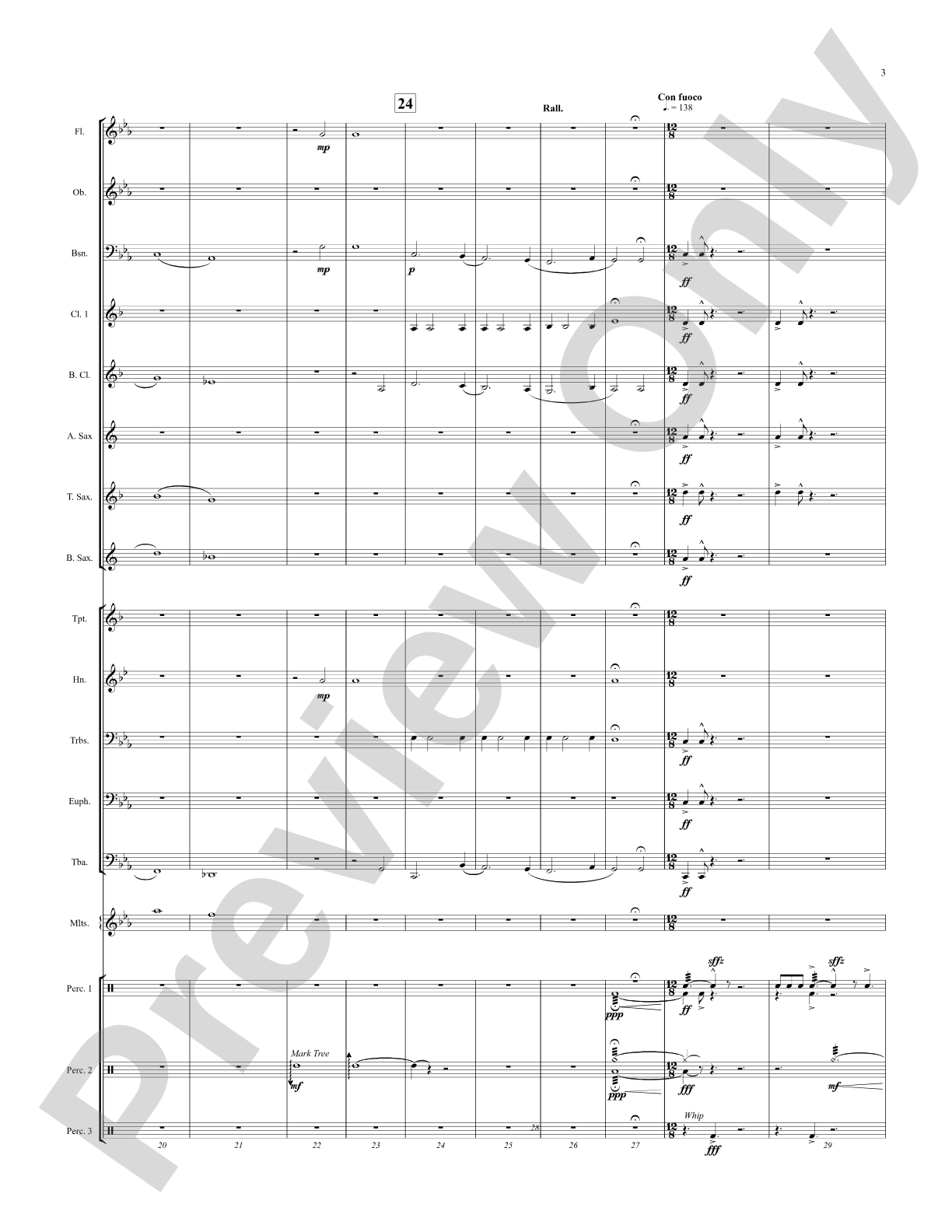 Glorious Revolution: Concert Band Conductor Score & Parts