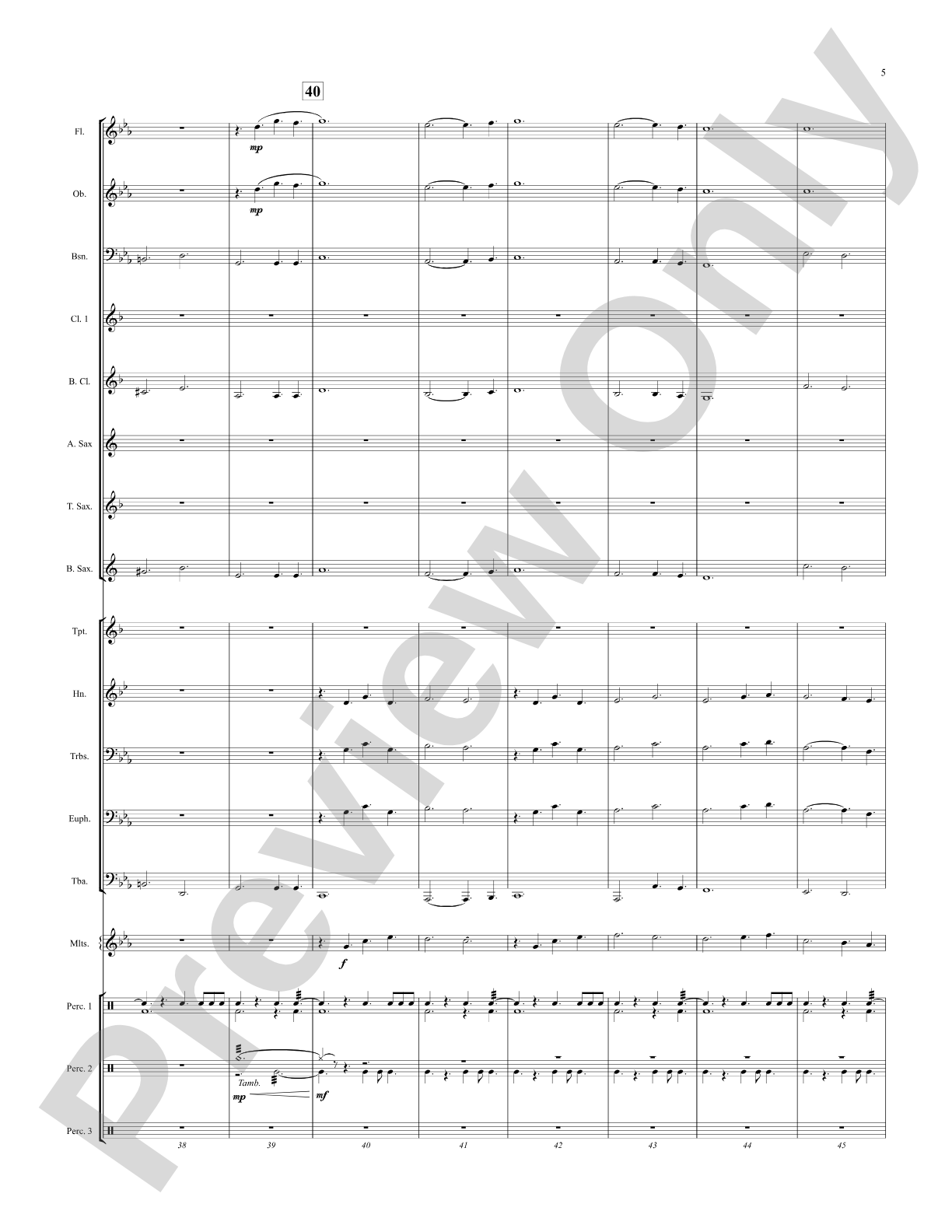 Glorious Revolution: Concert Band Conductor Score & Parts