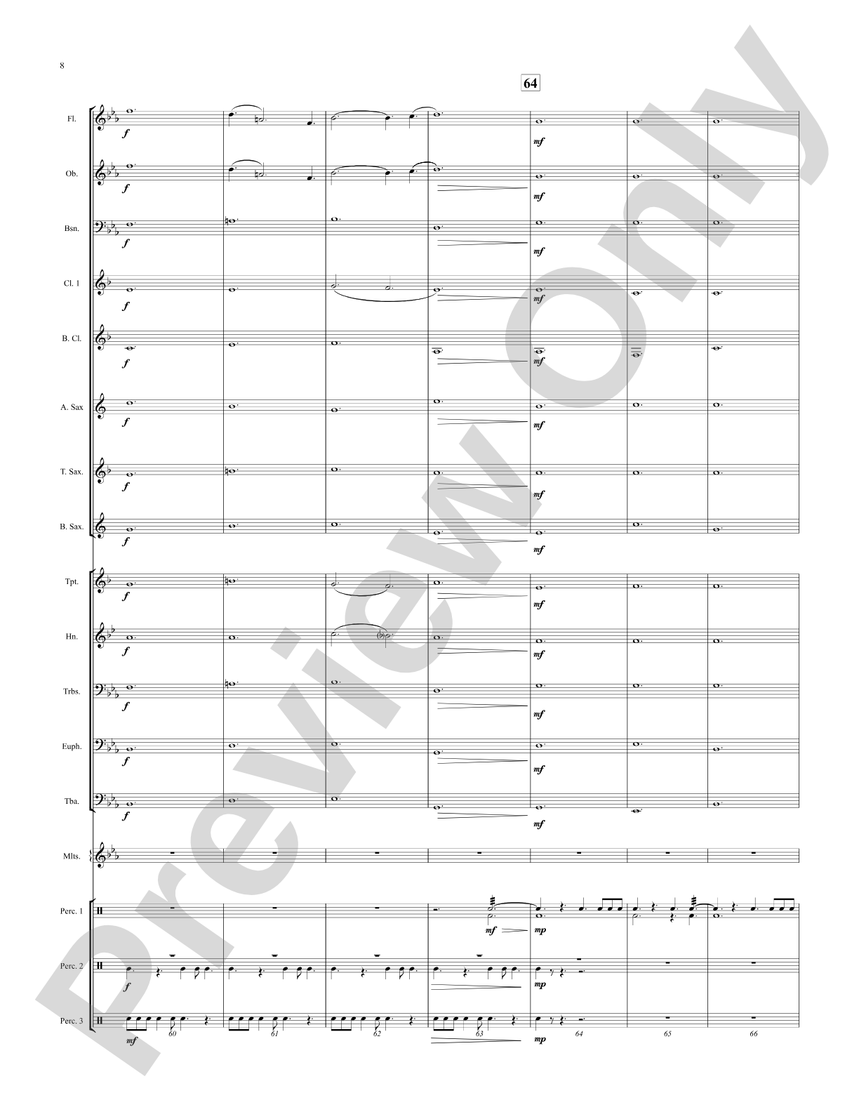 Glorious Revolution: Concert Band Conductor Score & Parts