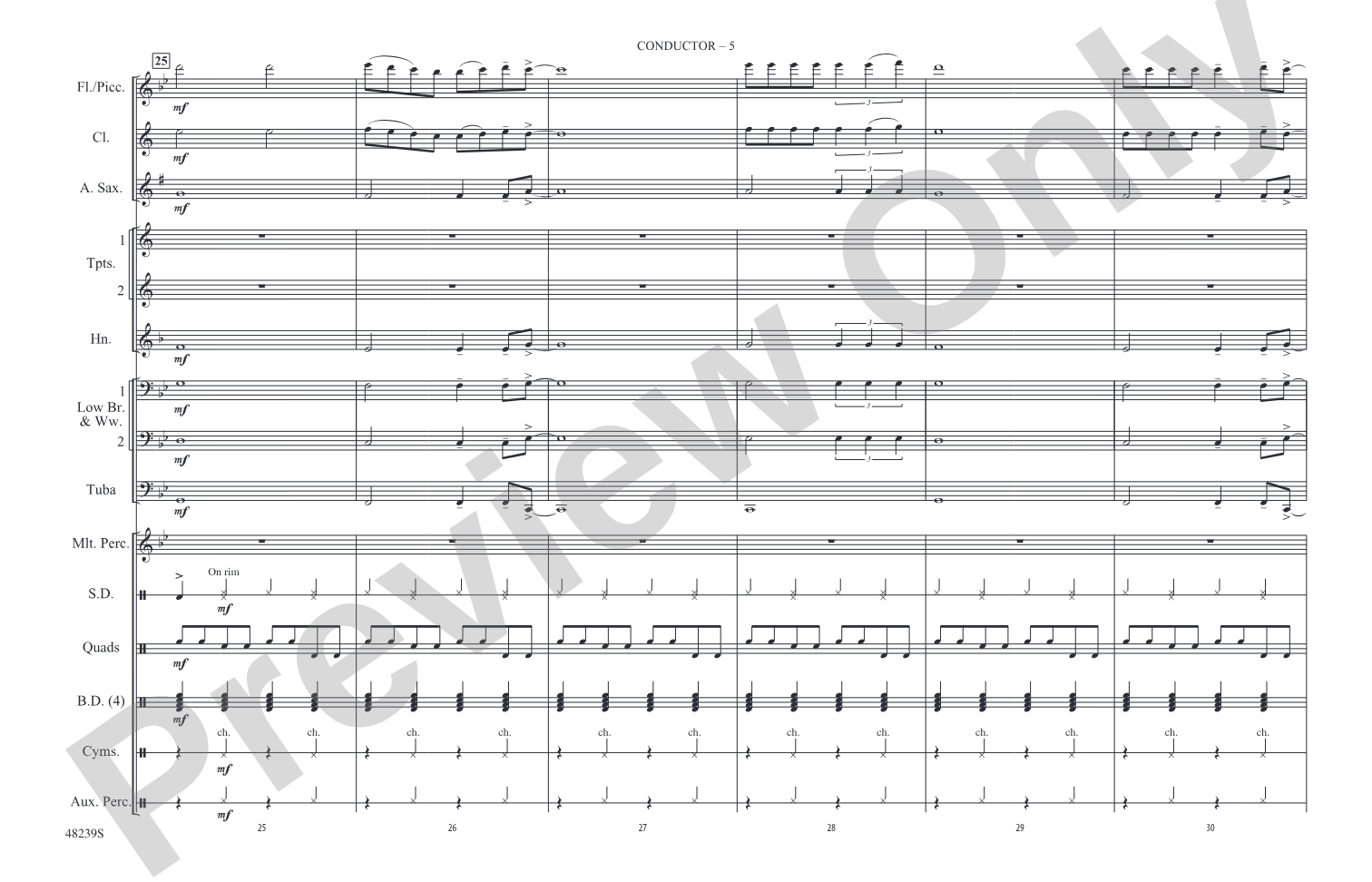 Live in the Moment: Score