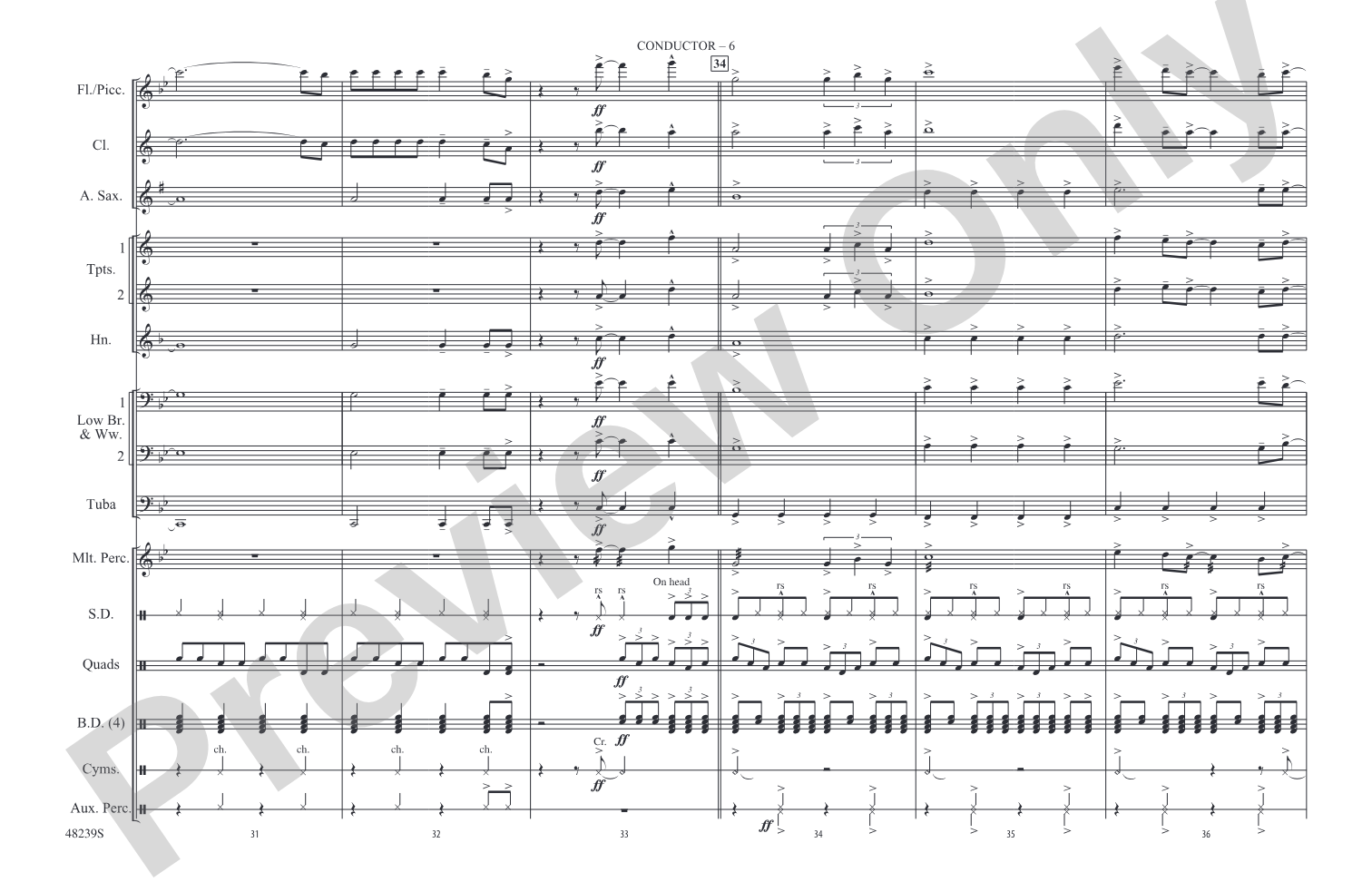 Live in the Moment: Score