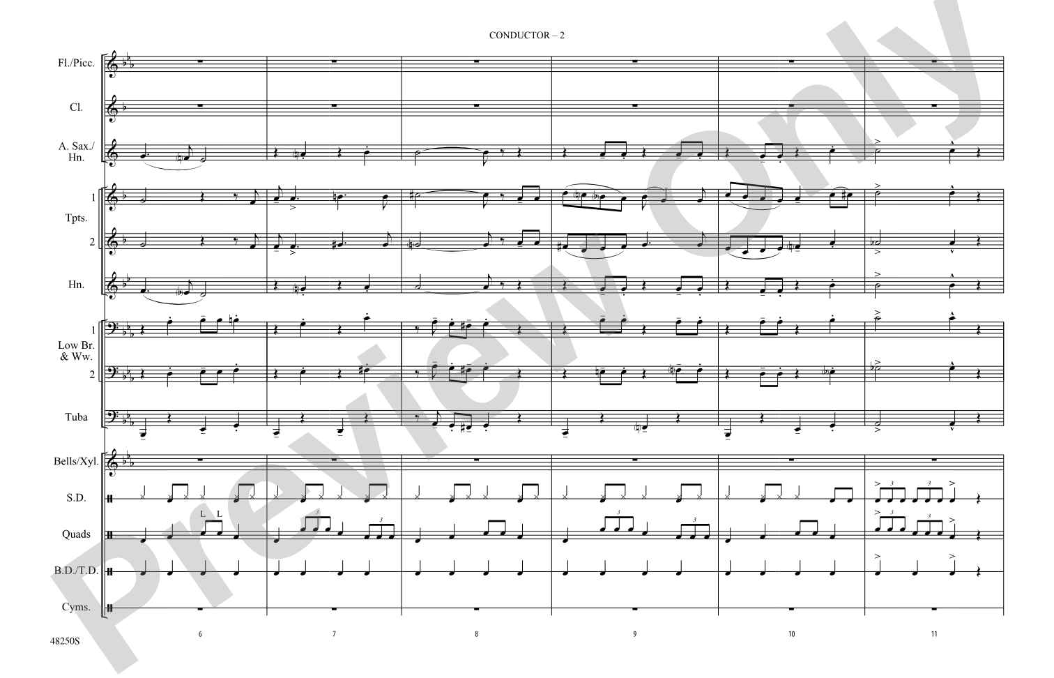 You're a Mean One, Mr. Grinch: Marching Band Conductor Score & Parts