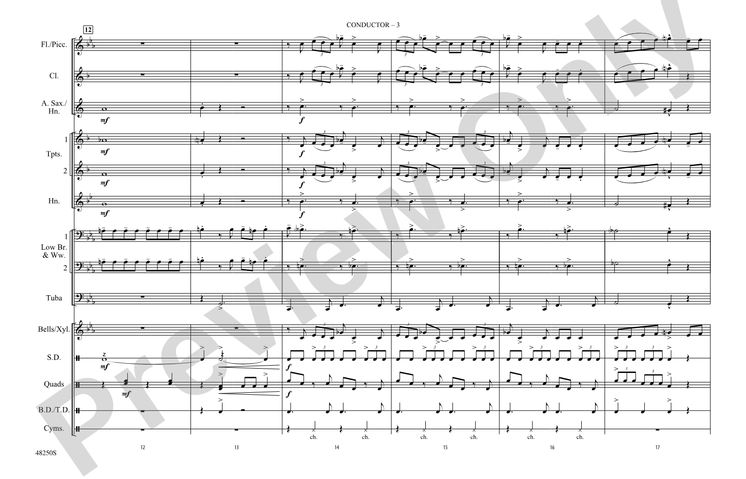 You're a Mean One, Mr. Grinch: Marching Band Conductor Score & Parts