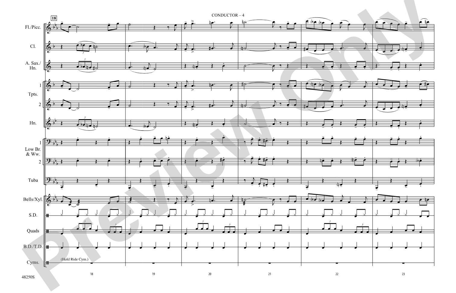 You're a Mean One, Mr. Grinch: Marching Band Conductor Score & Parts