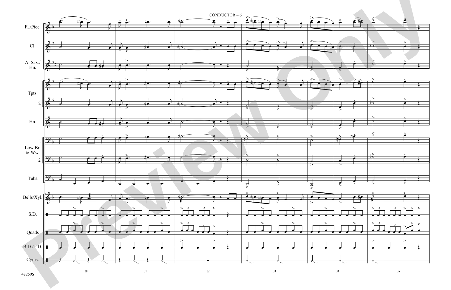 You're a Mean One, Mr. Grinch: Marching Band Conductor Score & Parts