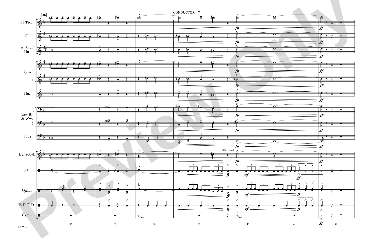 You're a Mean One, Mr. Grinch: Marching Band Conductor Score & Parts