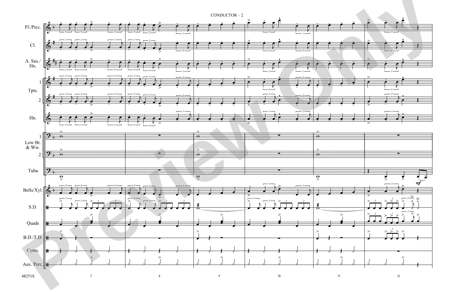 Kill This Love: Marching Band Conductor Score & Parts