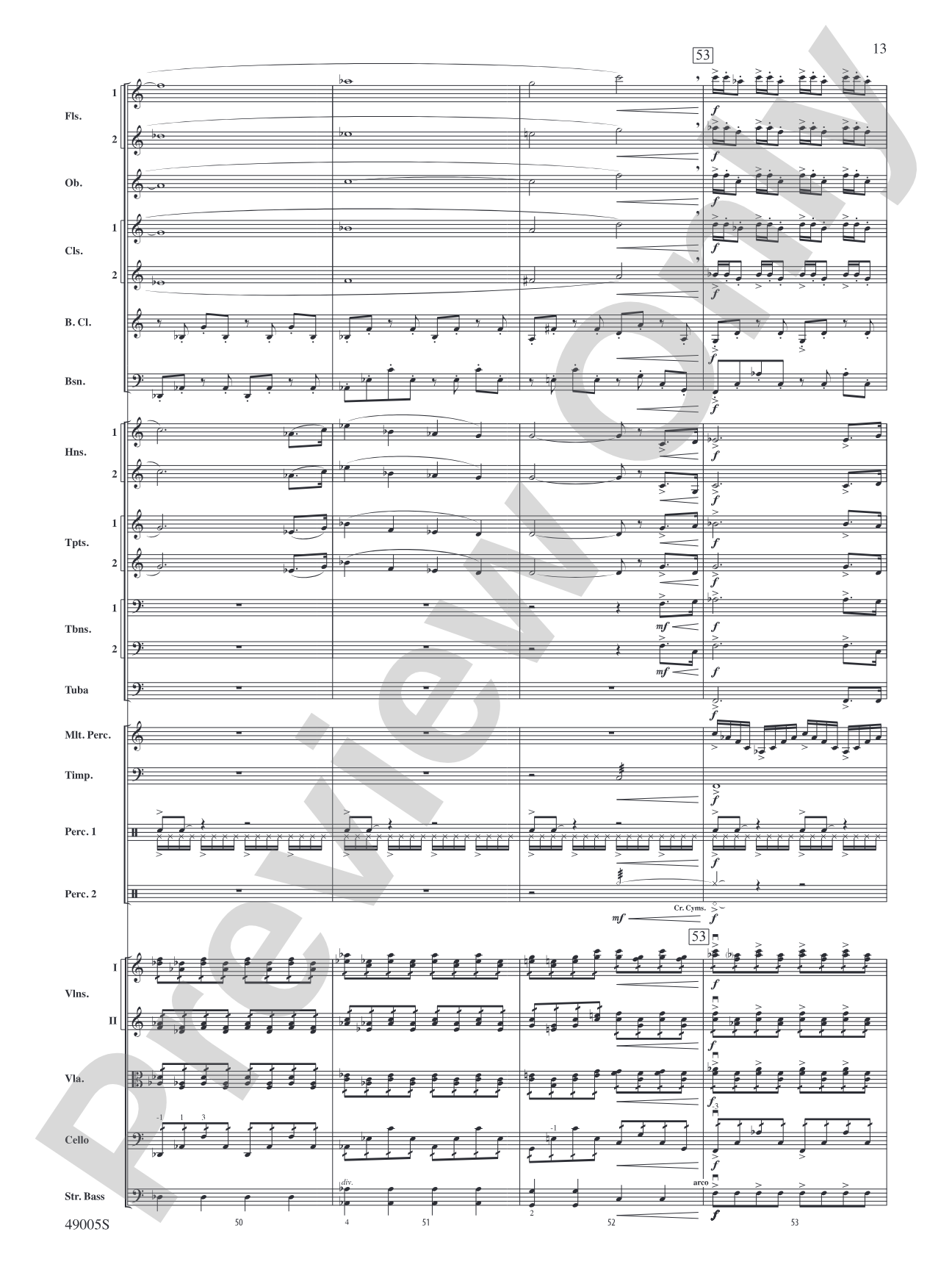 Genesis: Full Orchestra Conductor Score & Parts