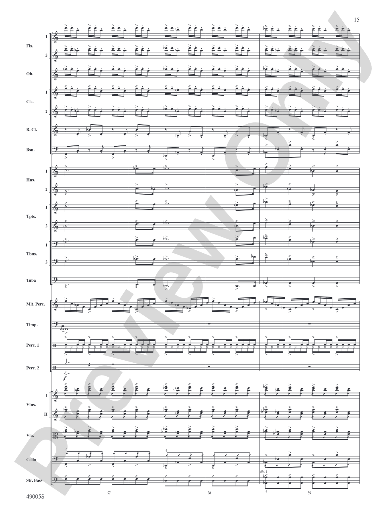 Genesis: Full Orchestra Conductor Score & Parts
