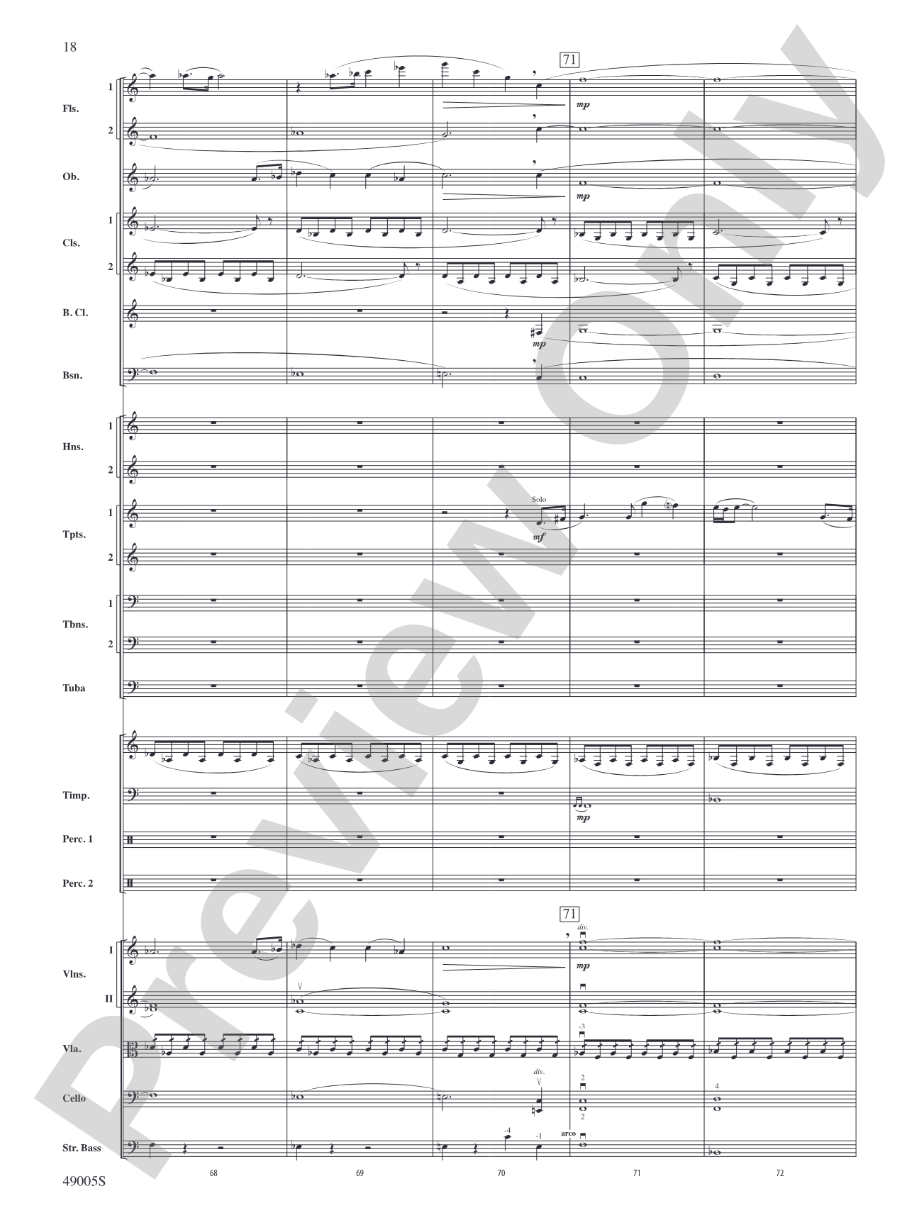 Genesis: Full Orchestra Conductor Score & Parts
