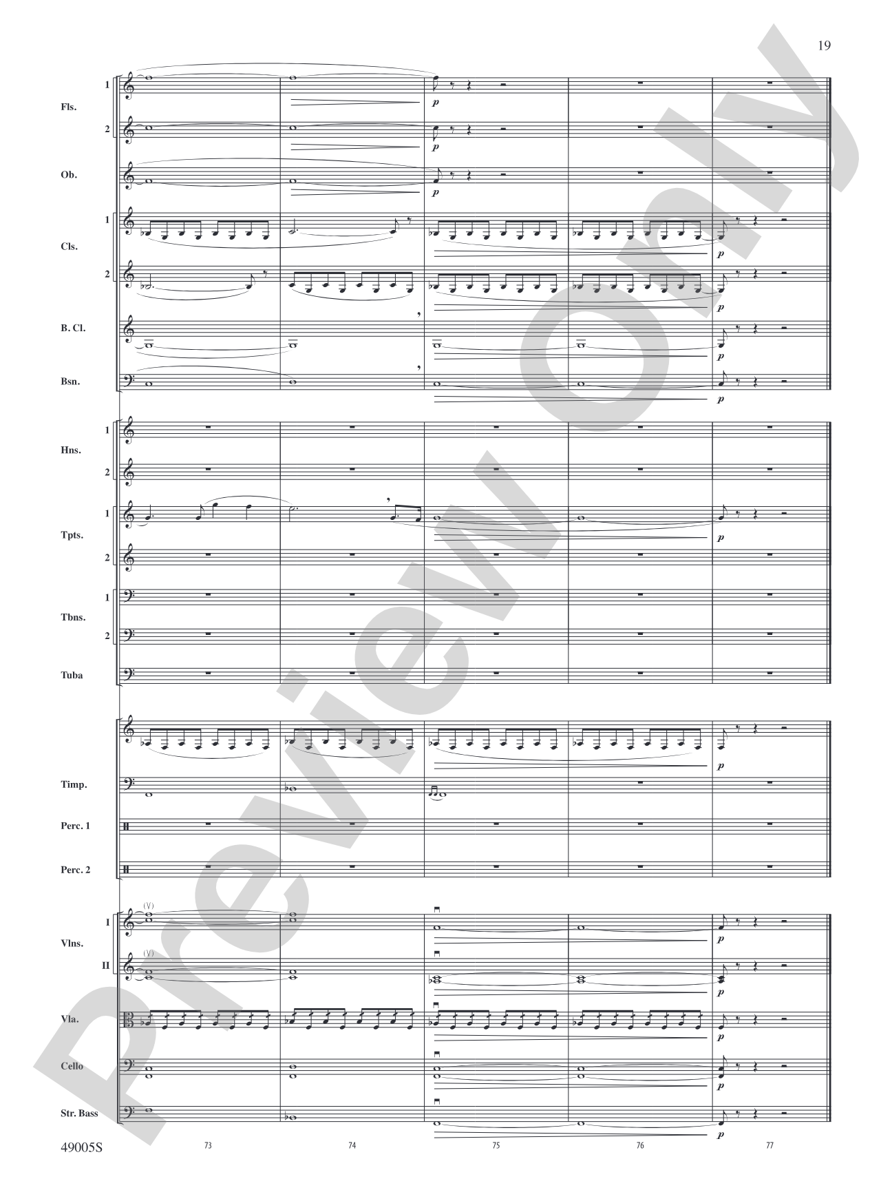 Genesis: Full Orchestra Conductor Score & Parts
