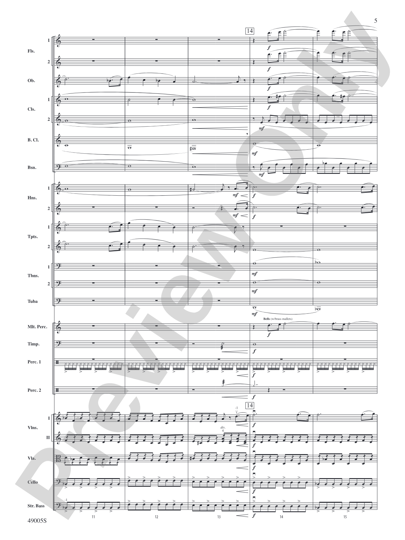 Genesis: Full Orchestra Conductor Score & Parts