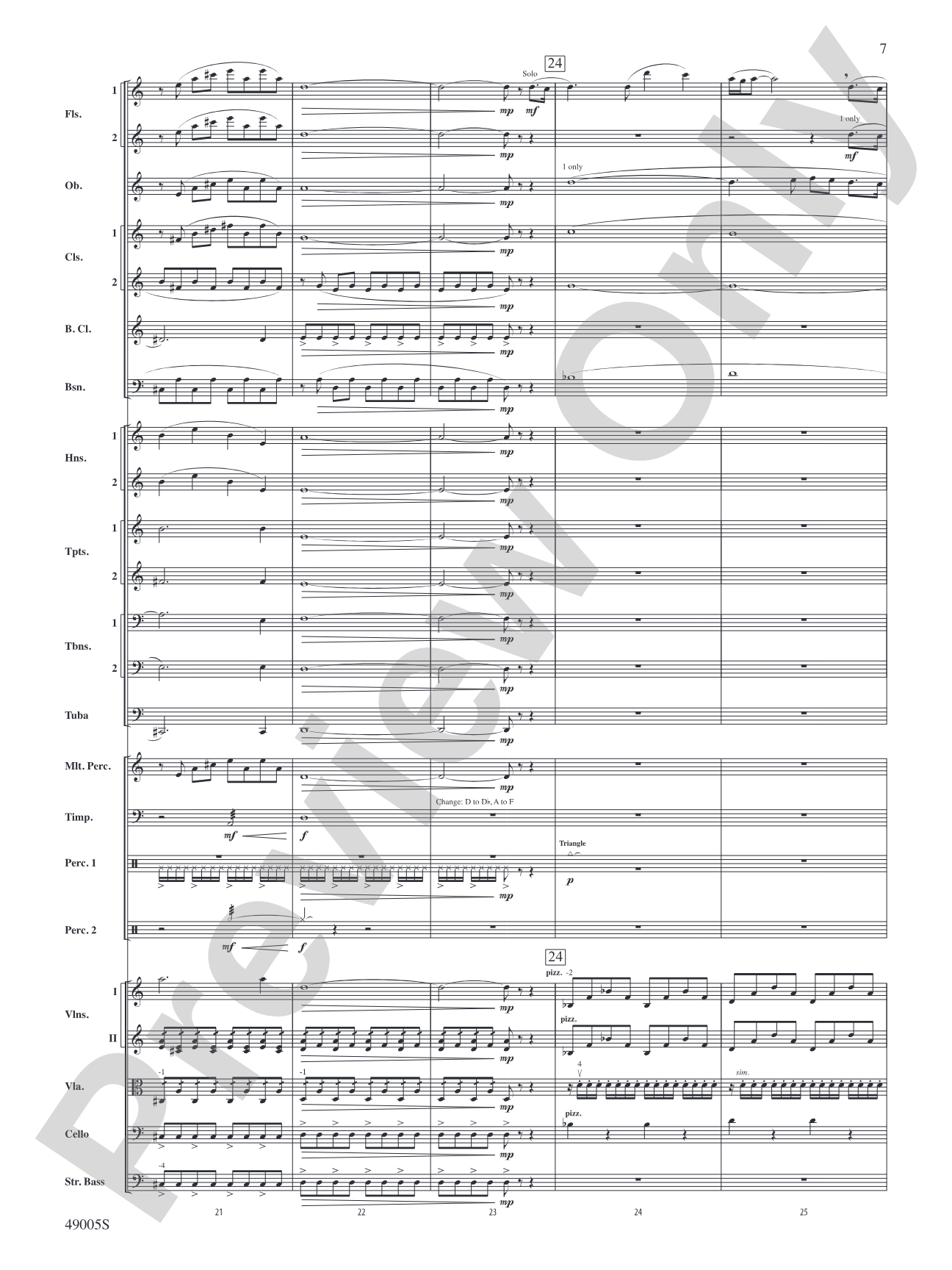 Genesis: Full Orchestra Conductor Score & Parts
