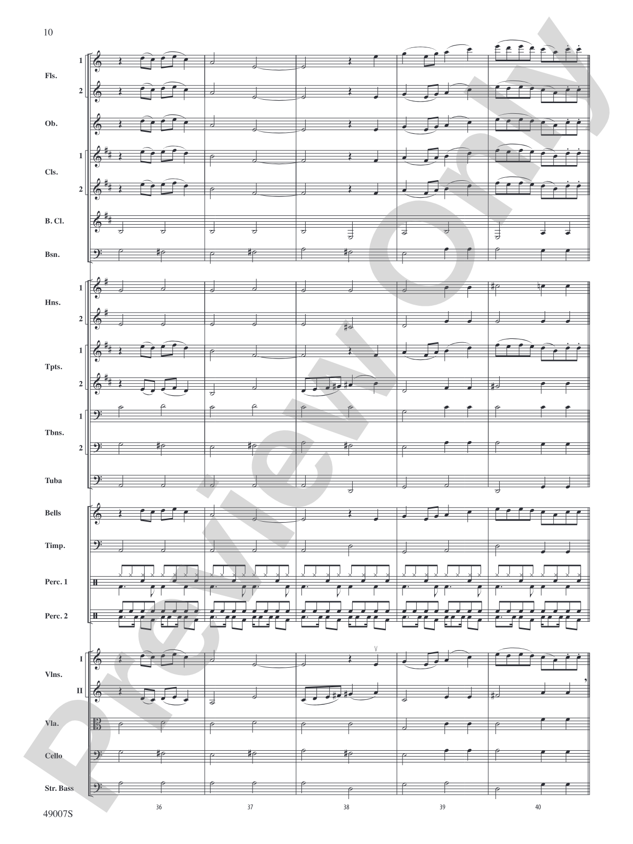 It's About Time: Full Orchestra Conductor Score & Parts