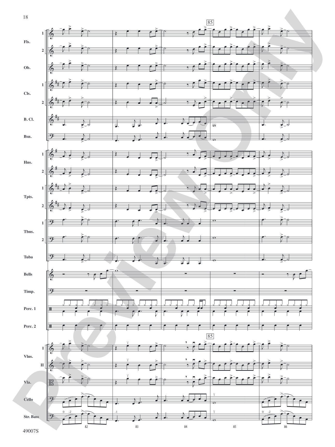 It's About Time: Full Orchestra Conductor Score & Parts