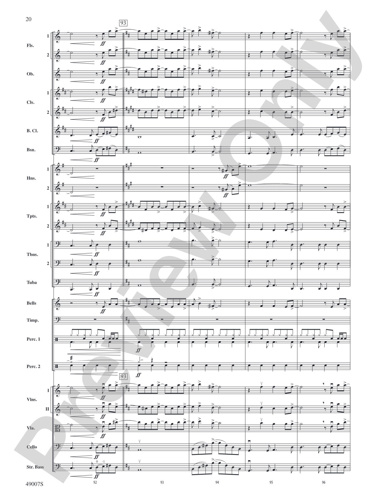 It's About Time: Full Orchestra Conductor Score & Parts