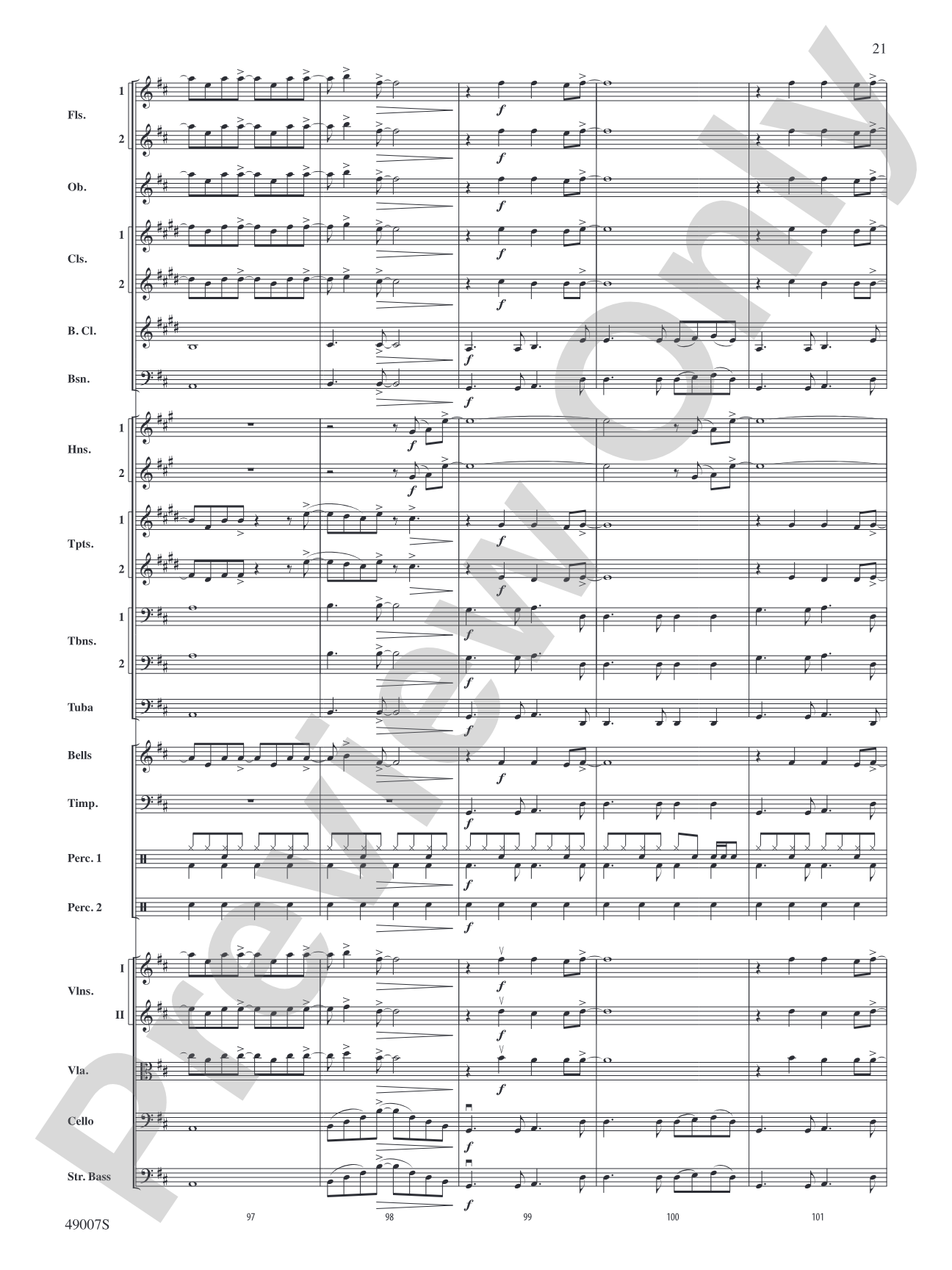 It's About Time: Full Orchestra Conductor Score & Parts