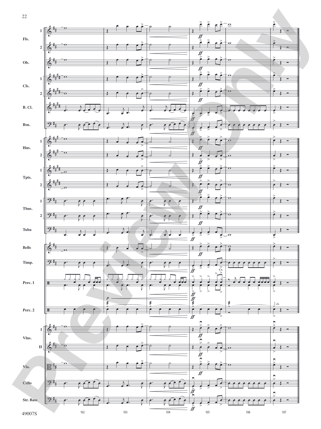 It's About Time: Full Orchestra Conductor Score & Parts