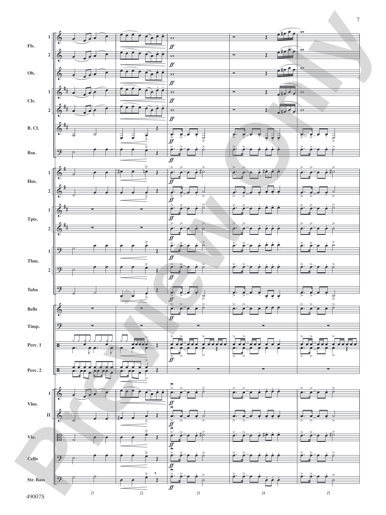 It's About Time: Full Orchestra Conductor Score & Parts