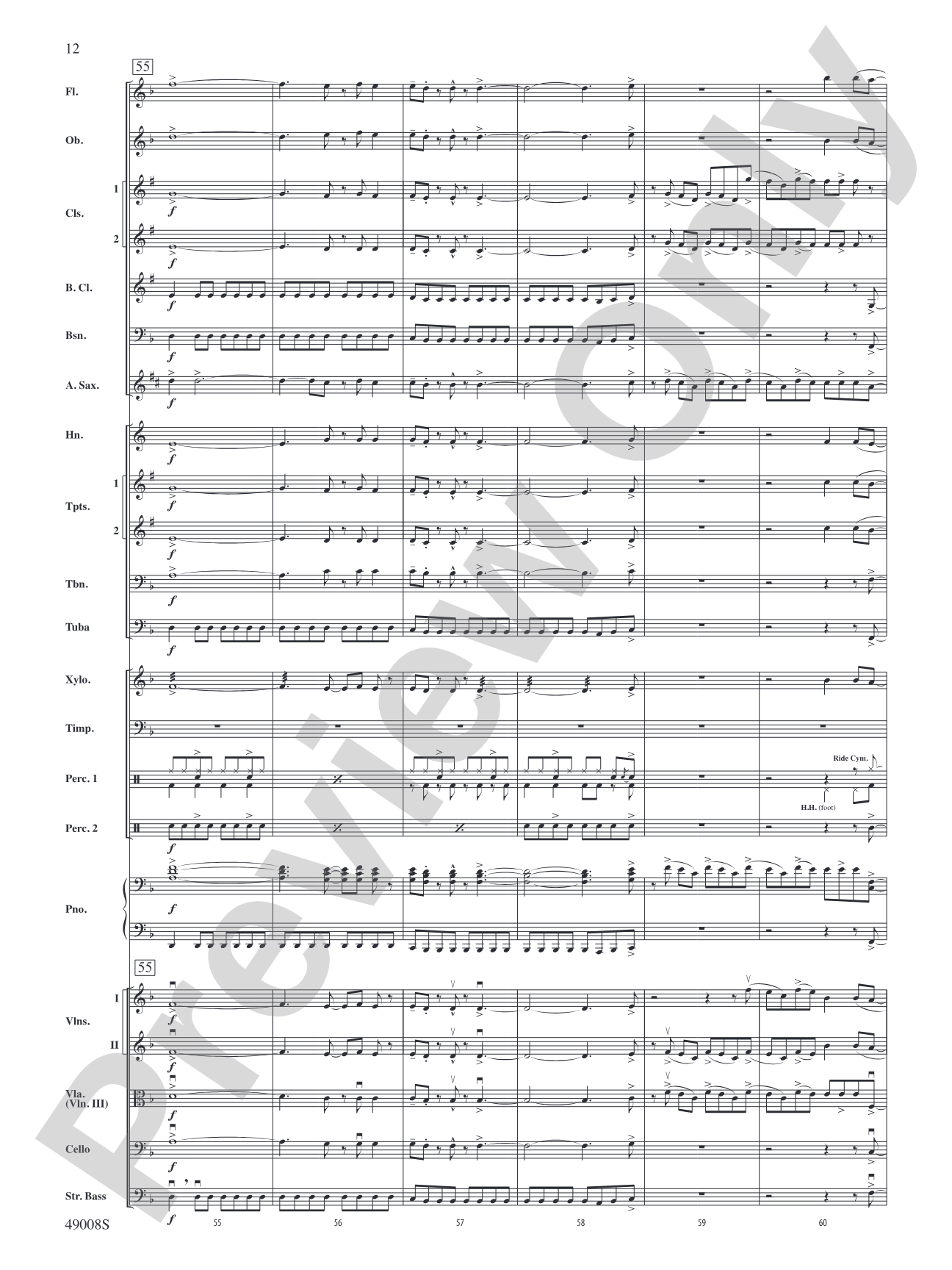 Van Halen Hits: Full Orchestra Conductor Score & Parts