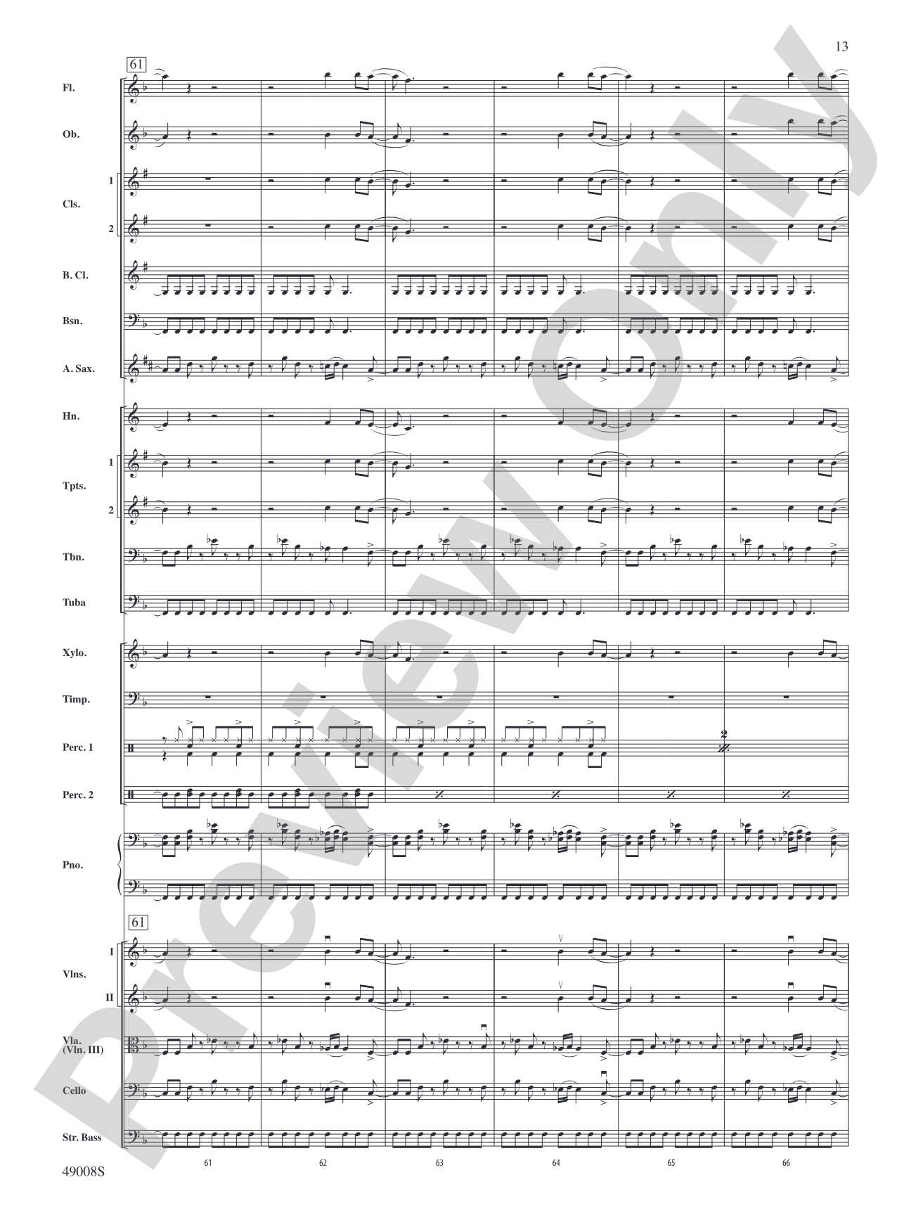 Van Halen Hits: Full Orchestra Conductor Score & Parts