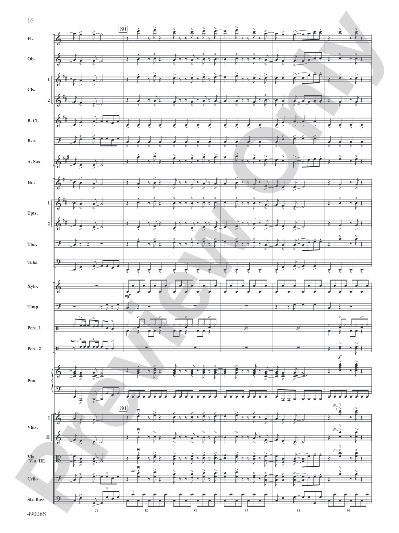 Van Halen Hits: Full Orchestra Conductor Score & Parts