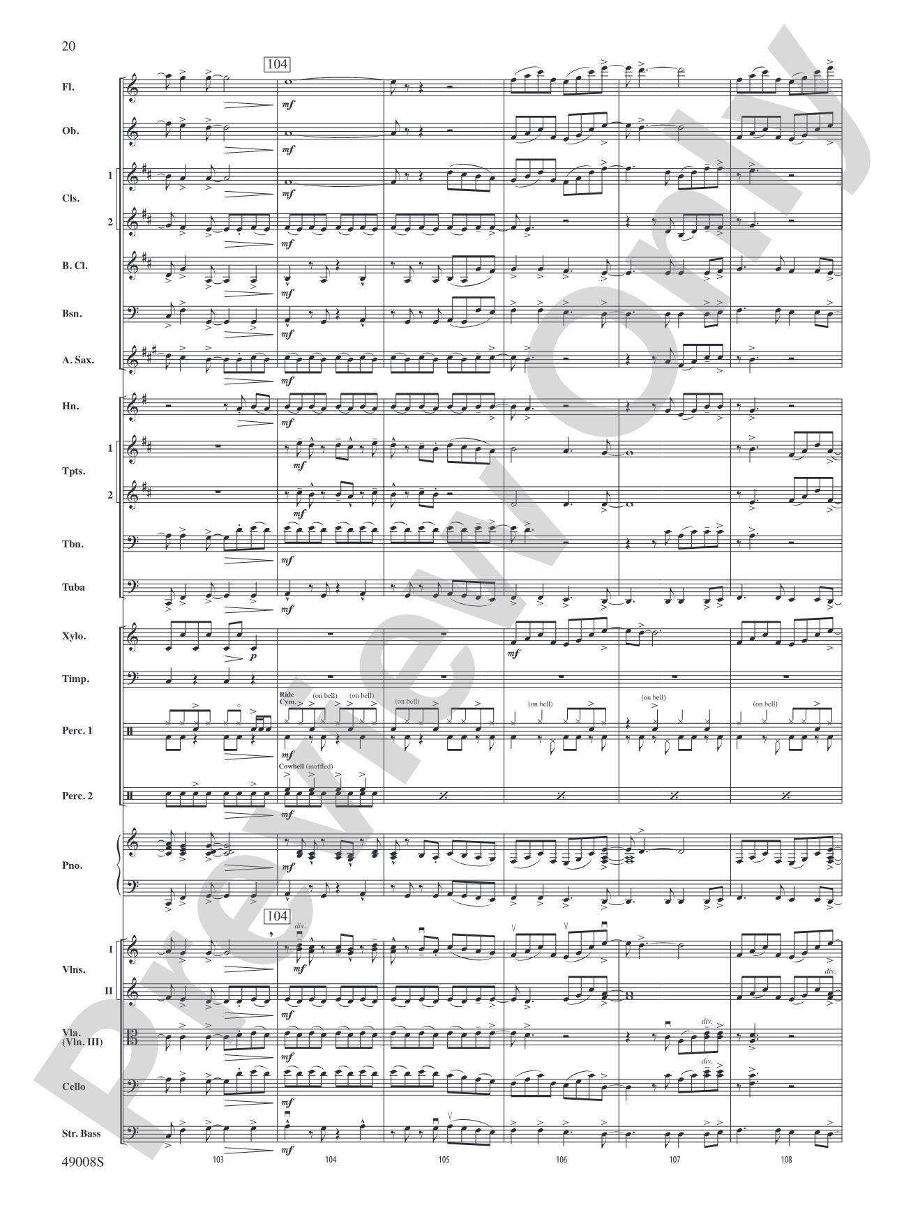 Van Halen Hits: Full Orchestra Conductor Score & Parts