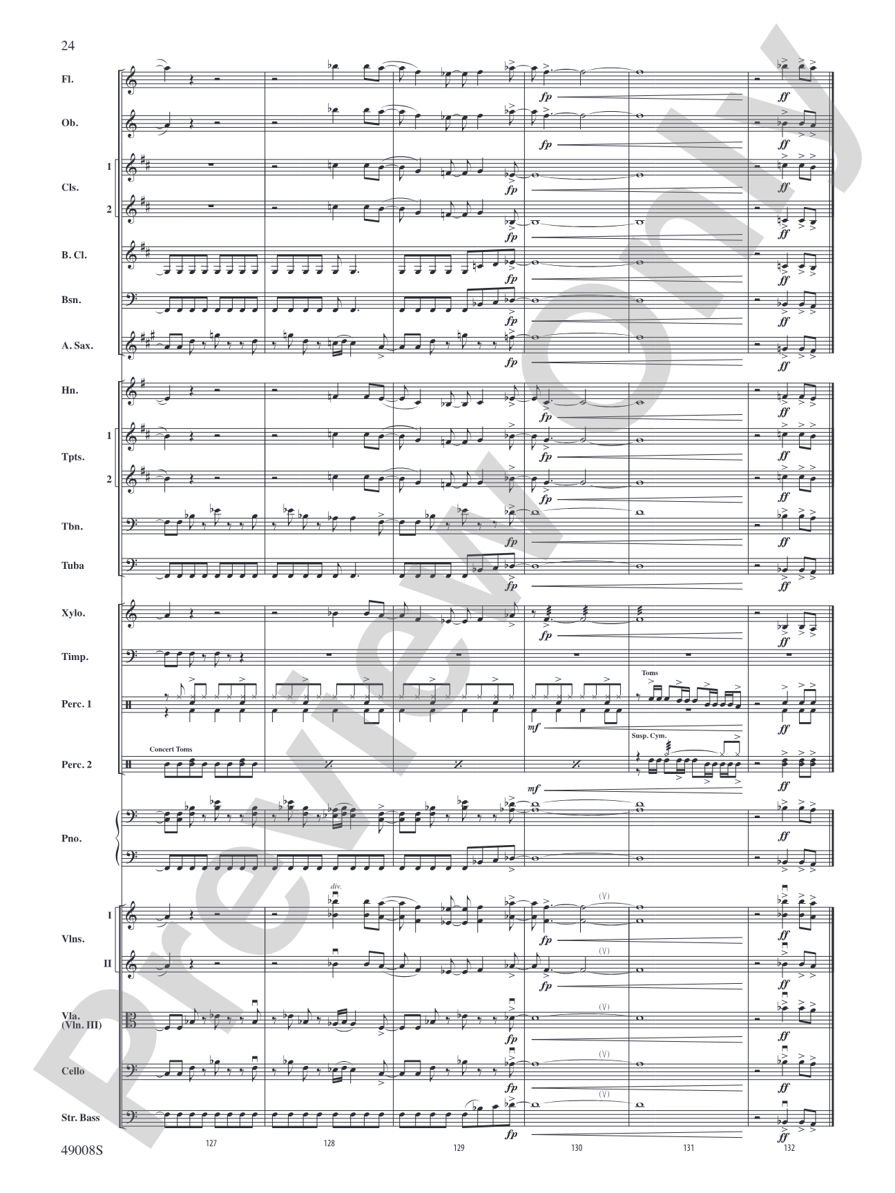 Van Halen Hits: Full Orchestra Conductor Score & Parts