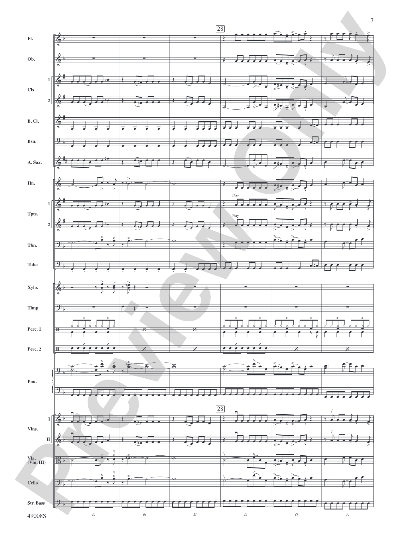 Van Halen Hits: Full Orchestra Conductor Score & Parts