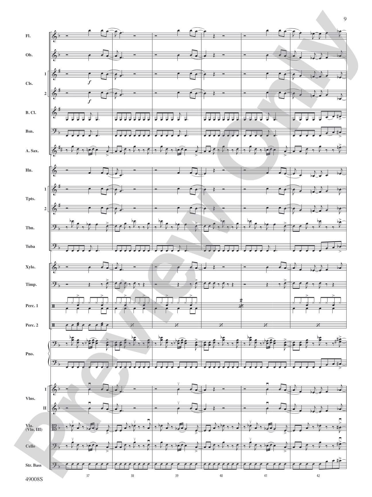 Van Halen Hits: Full Orchestra Conductor Score & Parts