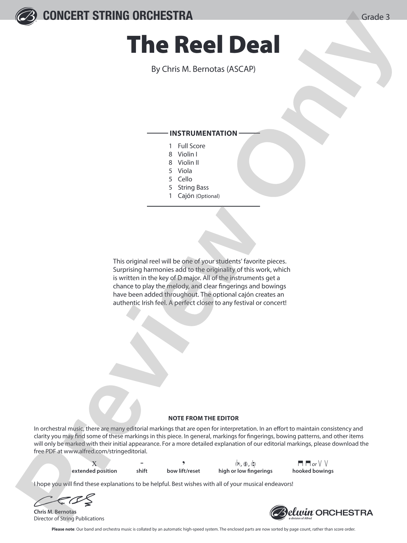 The Reel Deal: Score