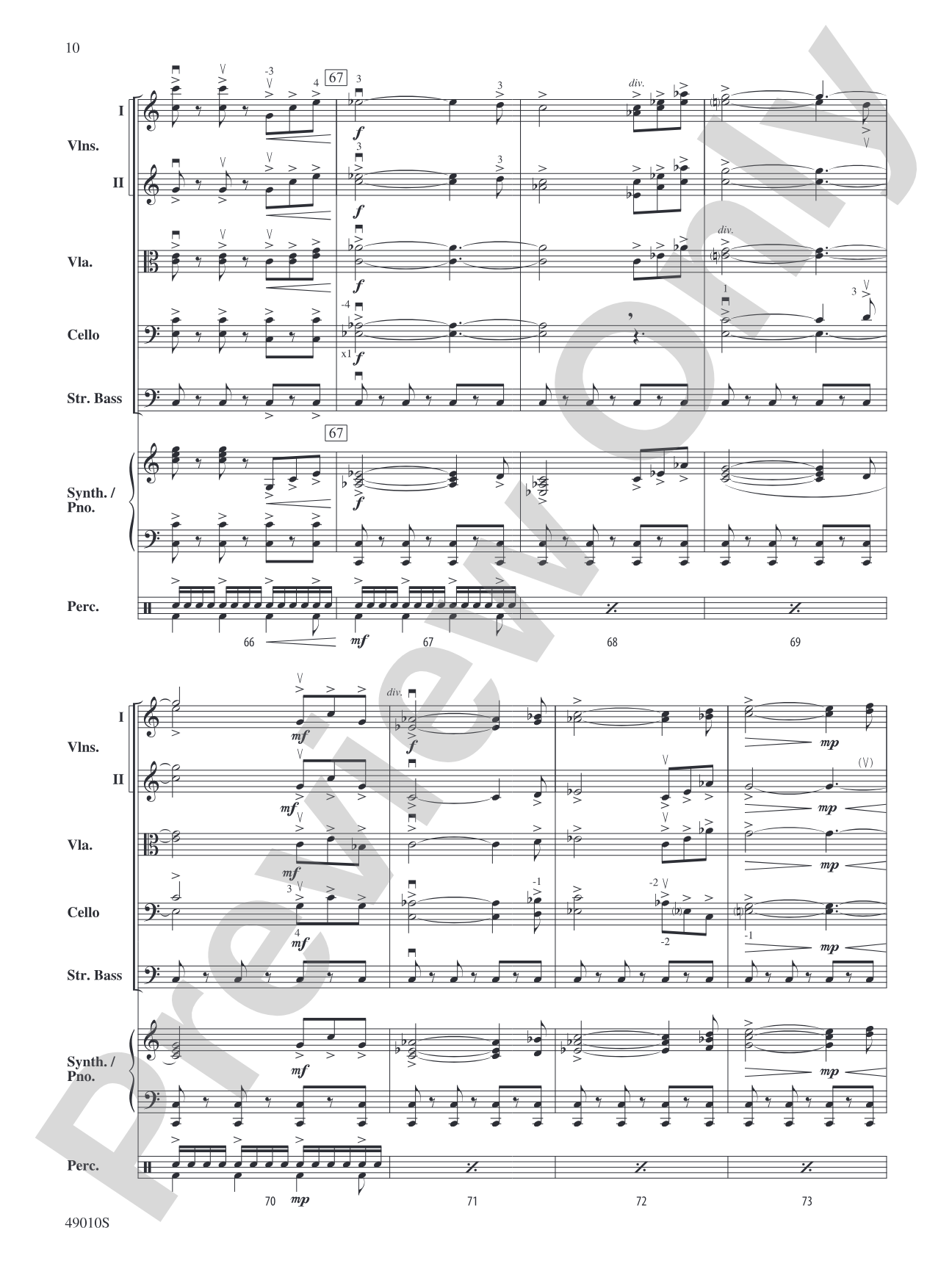 Themyscira: String Orchestra Conductor Score & Parts