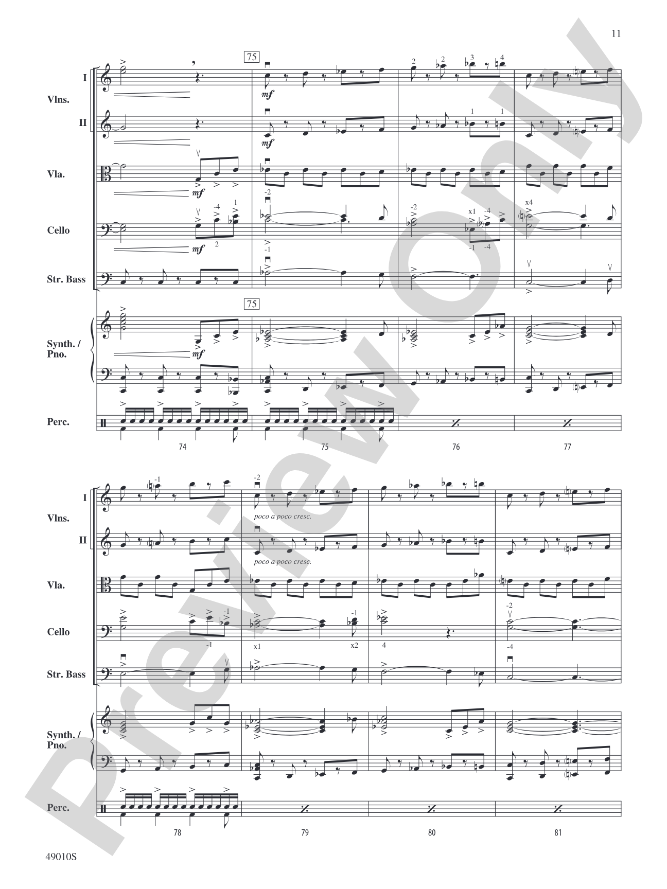Themyscira: String Orchestra Conductor Score & Parts