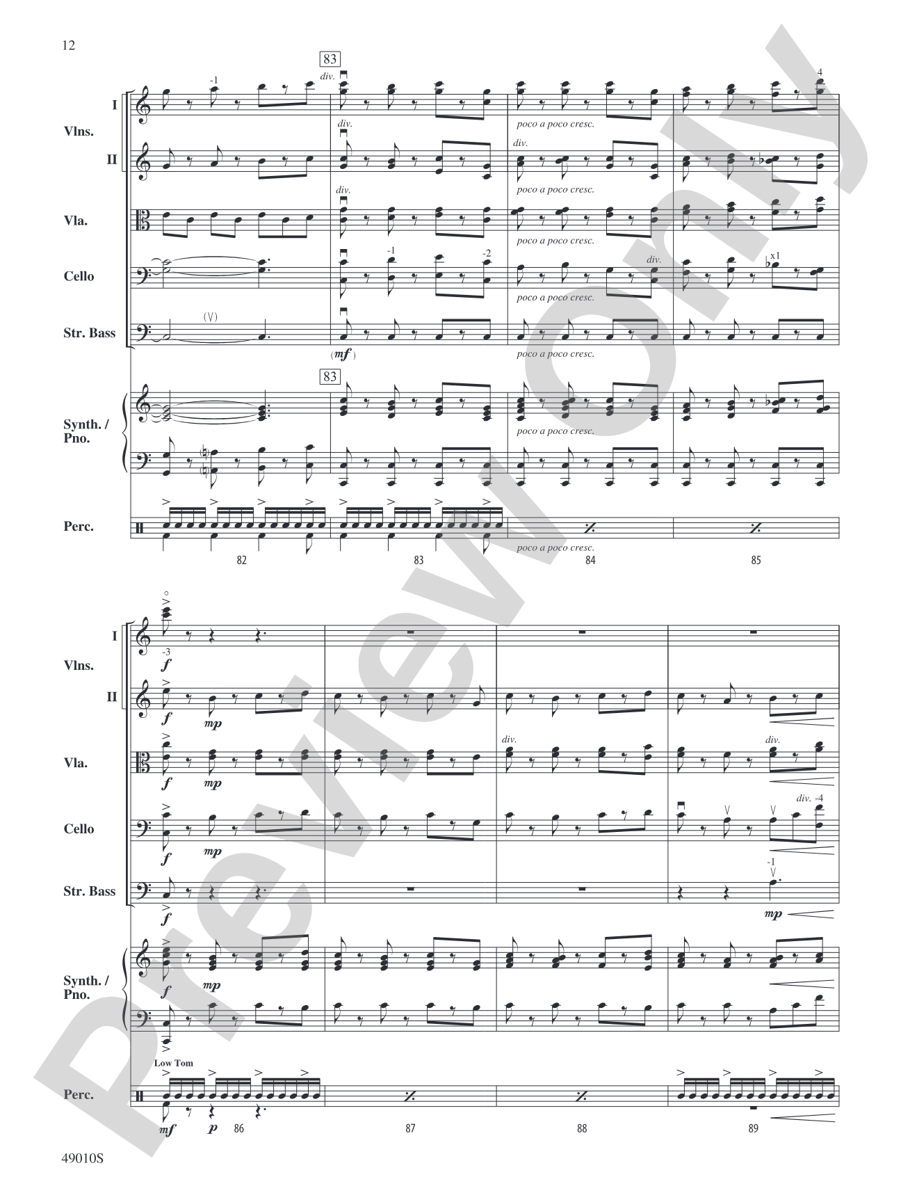 Themyscira: String Orchestra Conductor Score & Parts