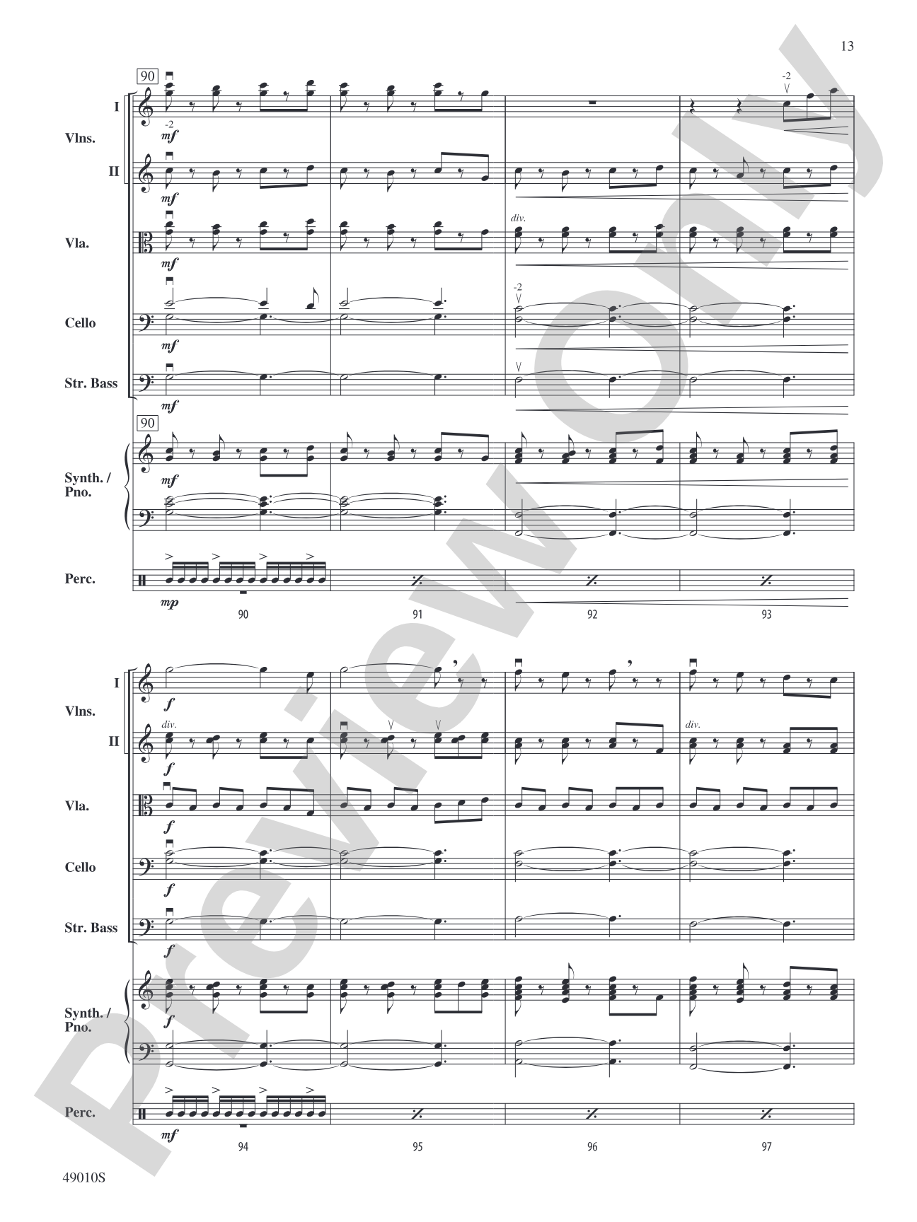 Themyscira: String Orchestra Conductor Score & Parts