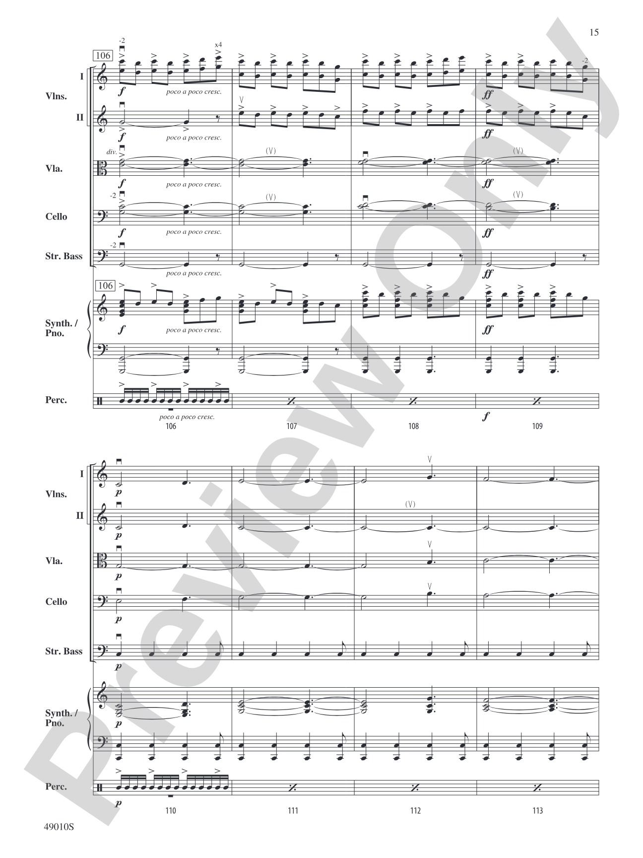 Themyscira: String Orchestra Conductor Score & Parts
