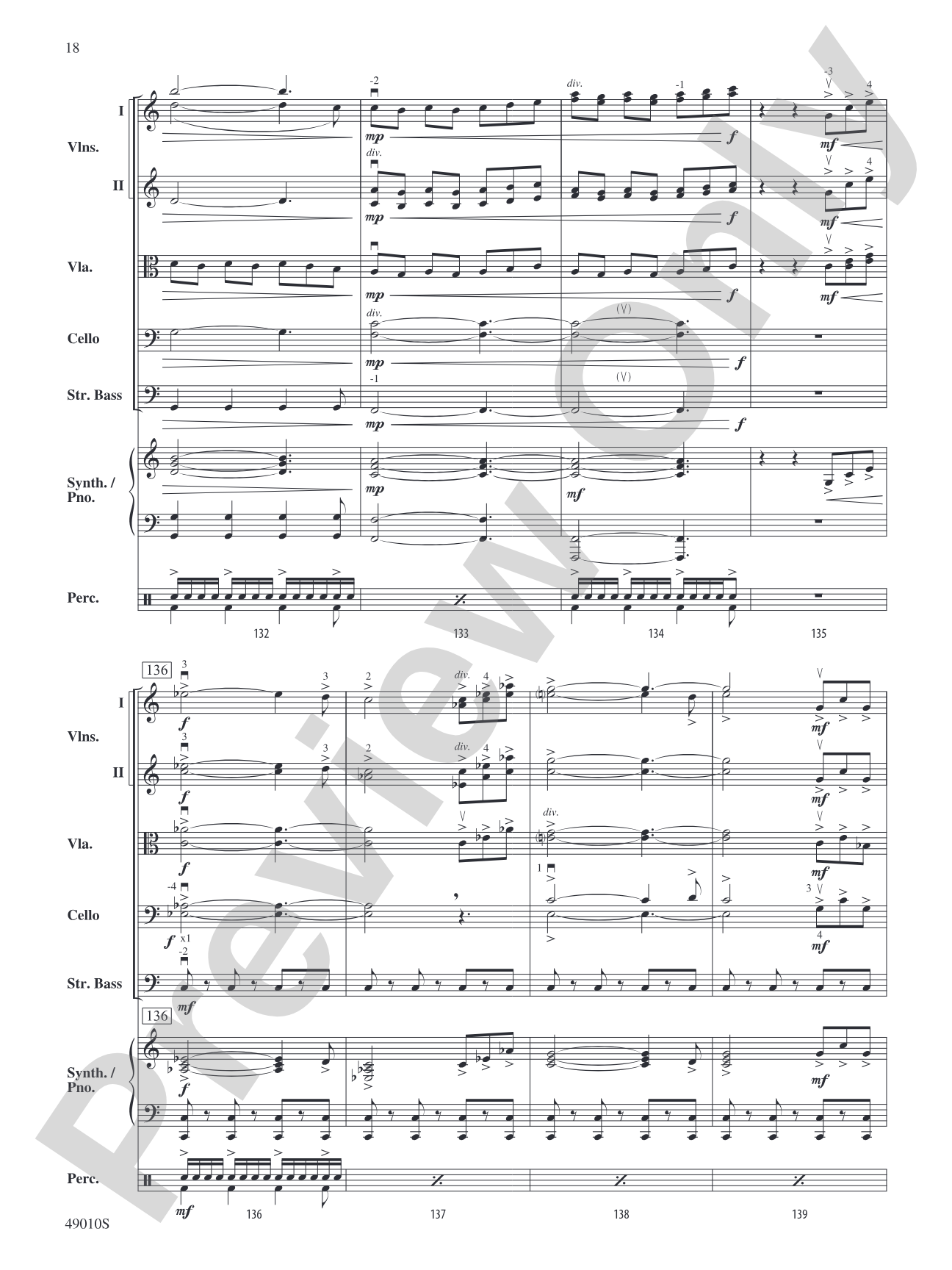 Themyscira: String Orchestra Conductor Score & Parts